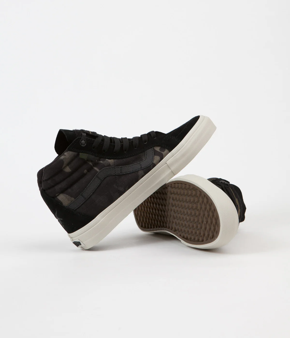 Vans Sk8-Hi Notchback (Defcon) Shoes - Black MultiCam - Image 6