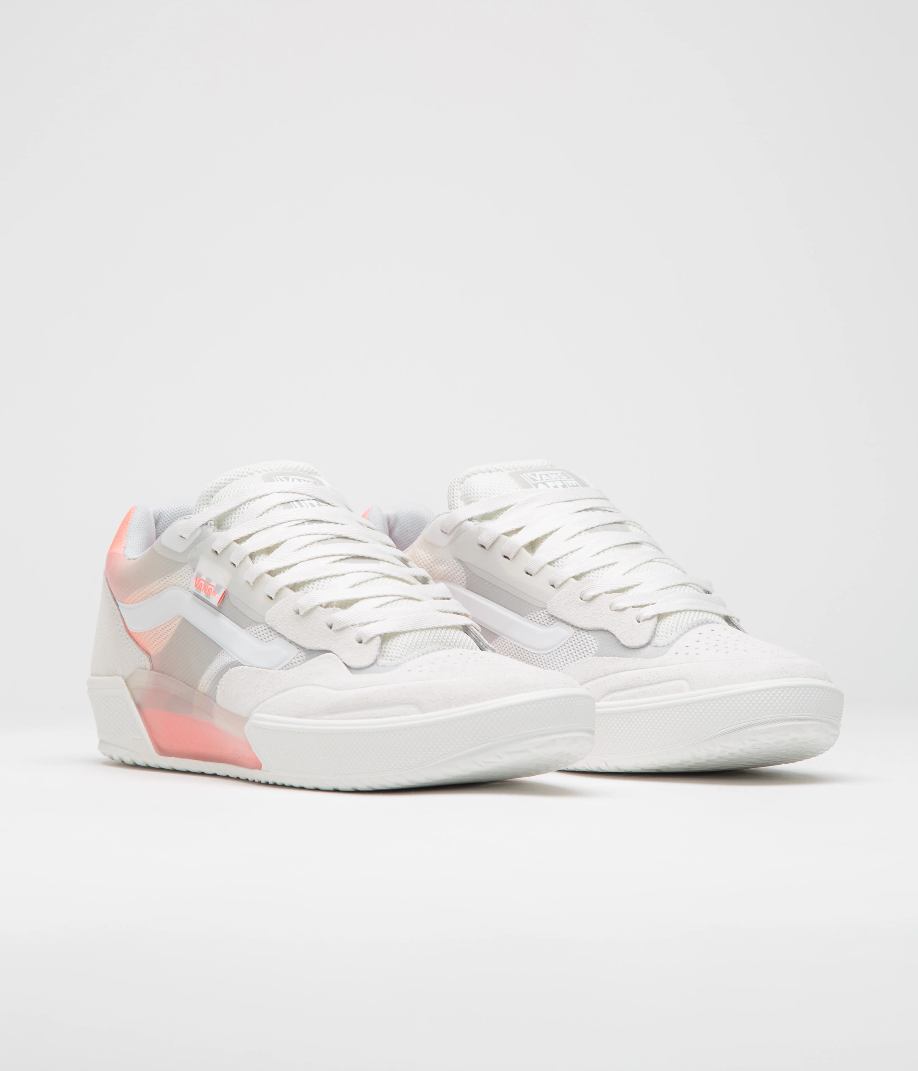 Vans Skate AVE 2.0 Shoes - Fade White / Orange - Image 2