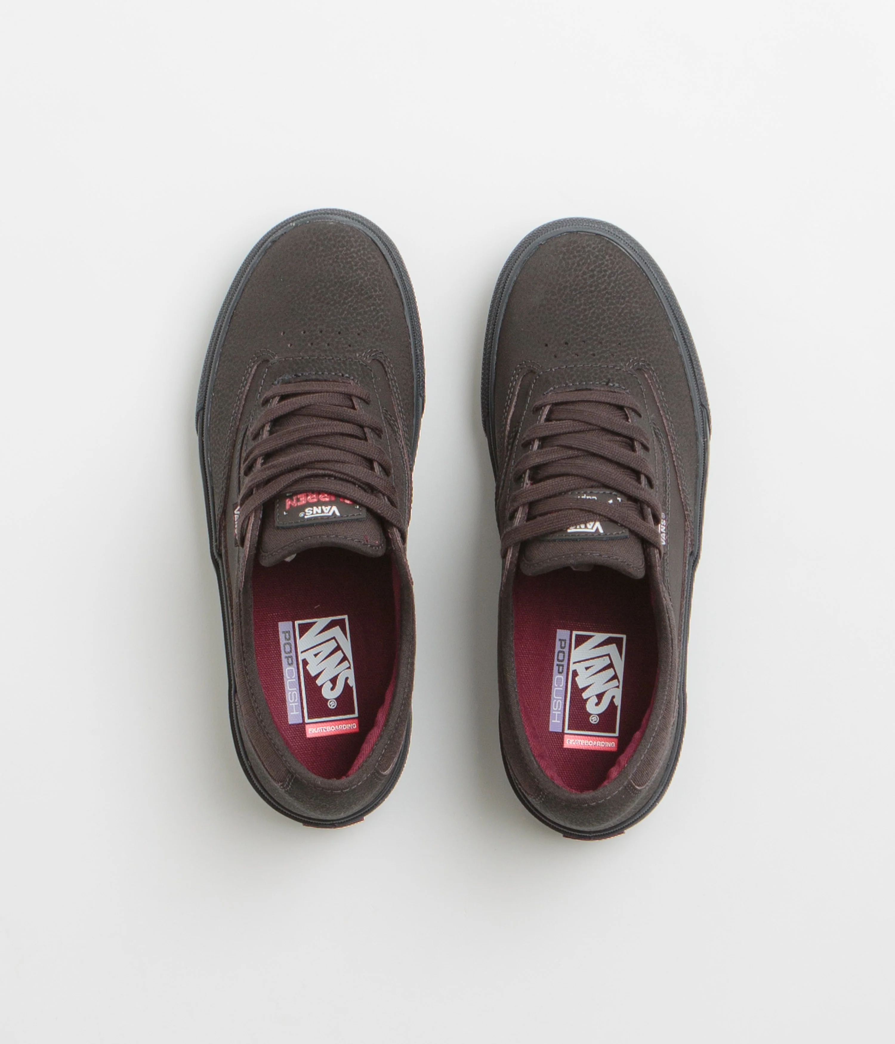 Vans Skate Curren Caples Shoes - Dark Brown - Image 6