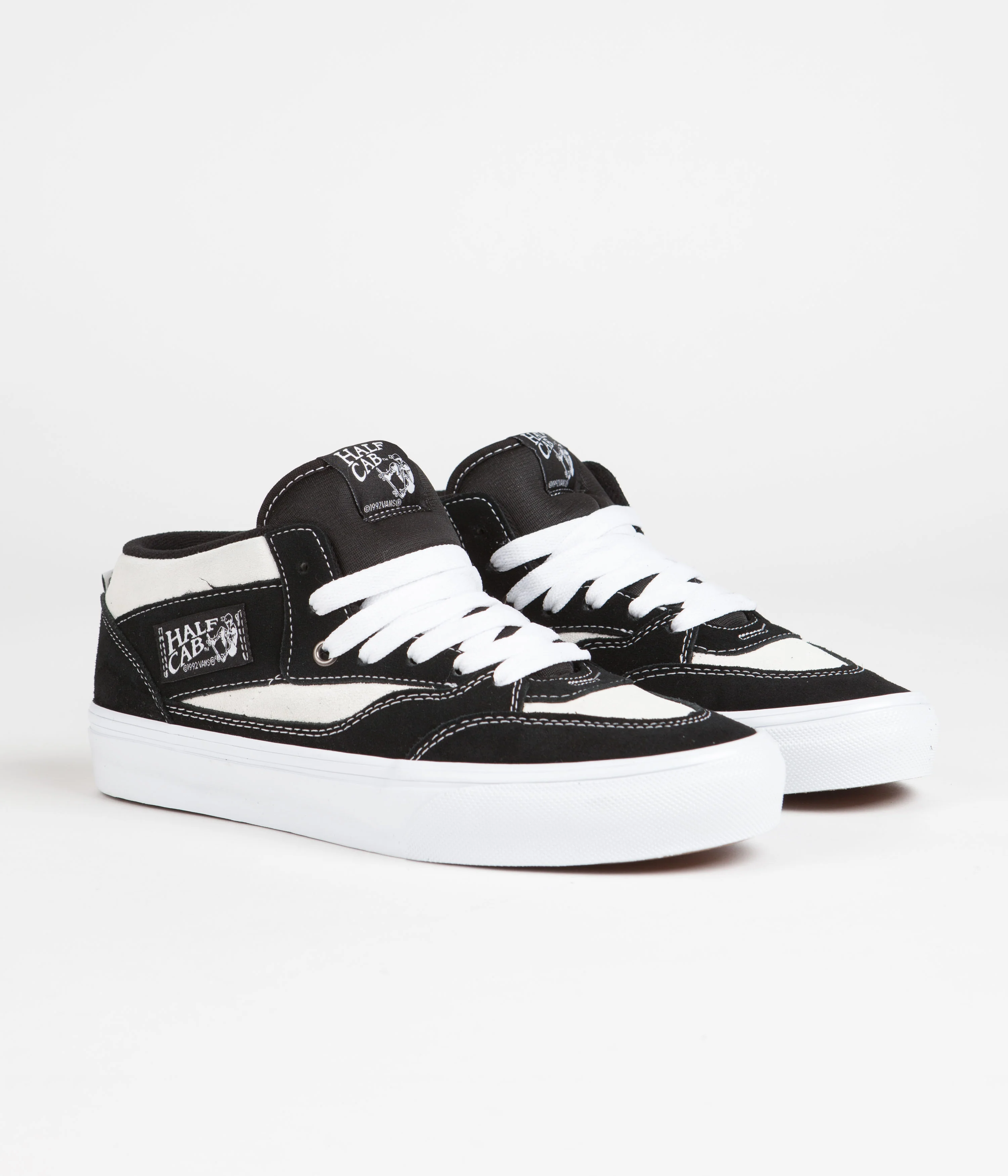 Vans Skate Half Cab '92 Shoes - Black / Marshmallow - Image 2
