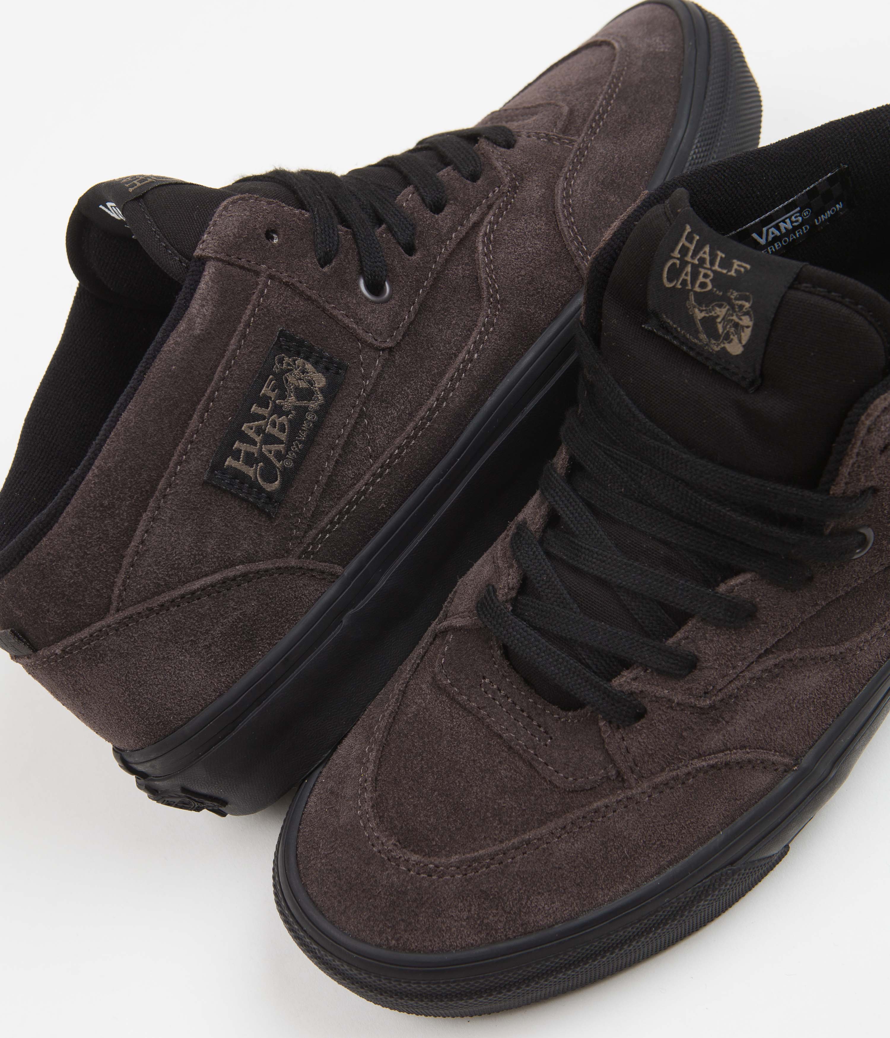 Vans Skate Half Cab '92 VCU Shoes - Dark Brown / Black - Image 3