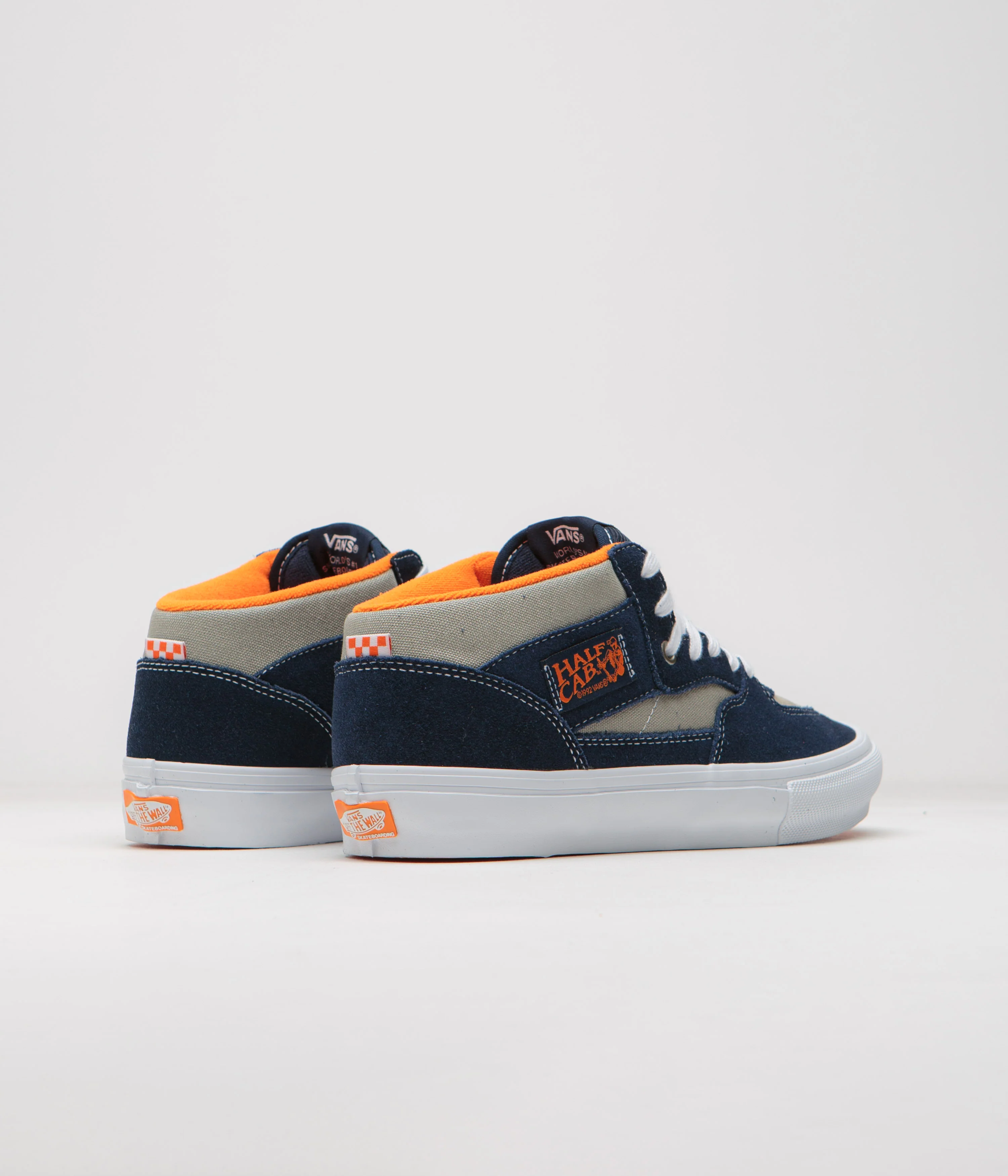 Vans Skate Half Cab Shoes - Smoke / Navy - Image 4