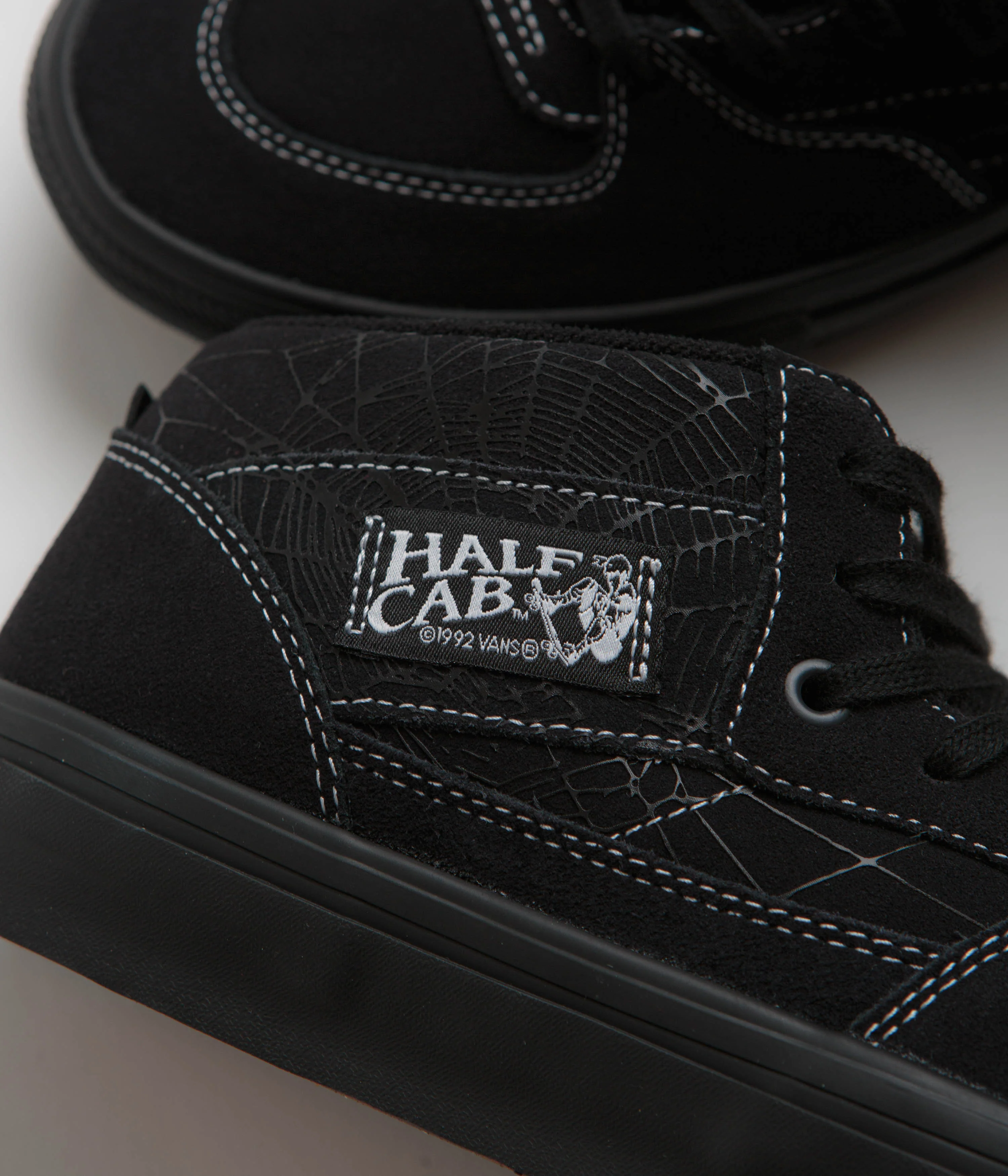 Vans Skate Half Cab Shoes - Web Dark Grey / Black - Image 3