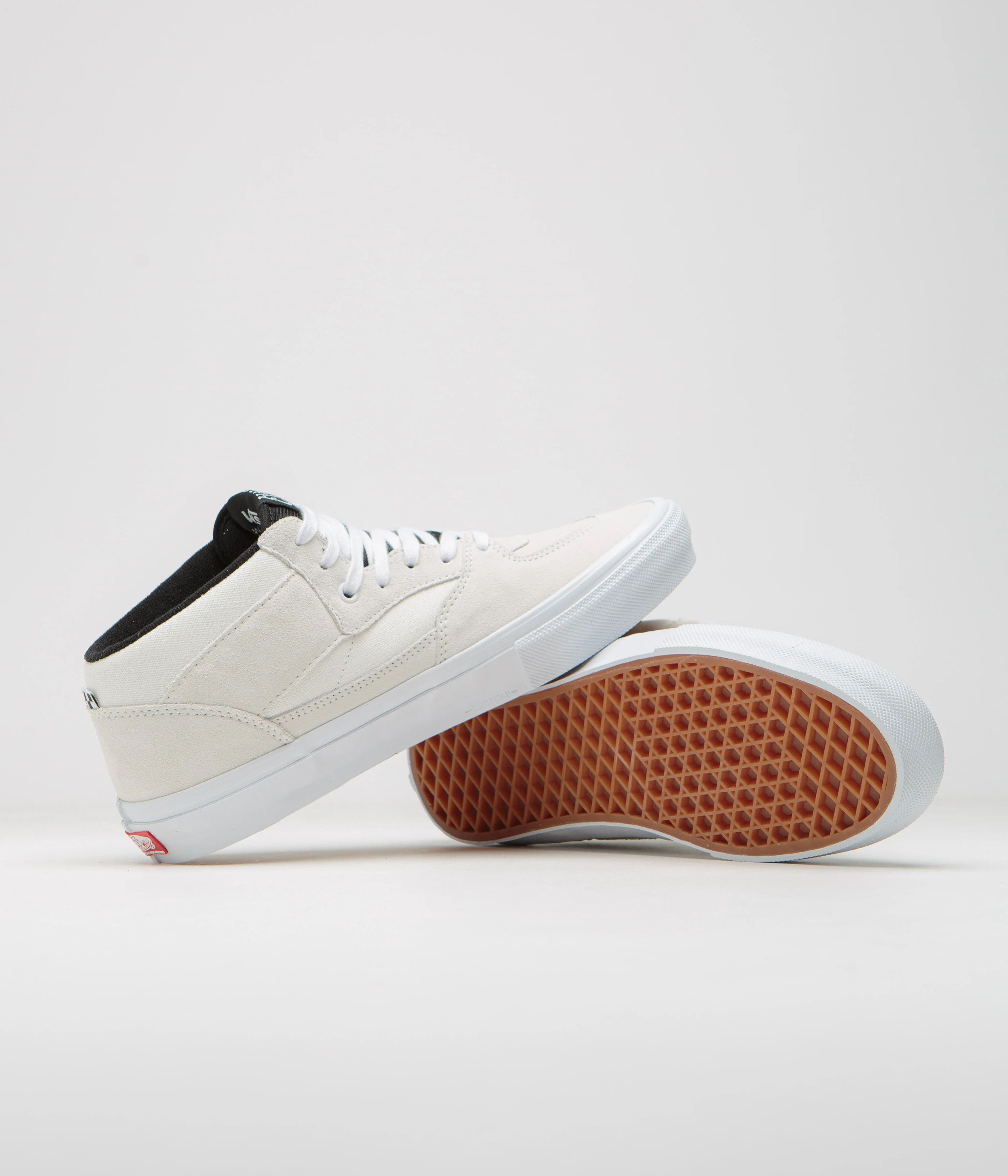 Vans Skate Half Cab Shoes - White / Black - Image 5