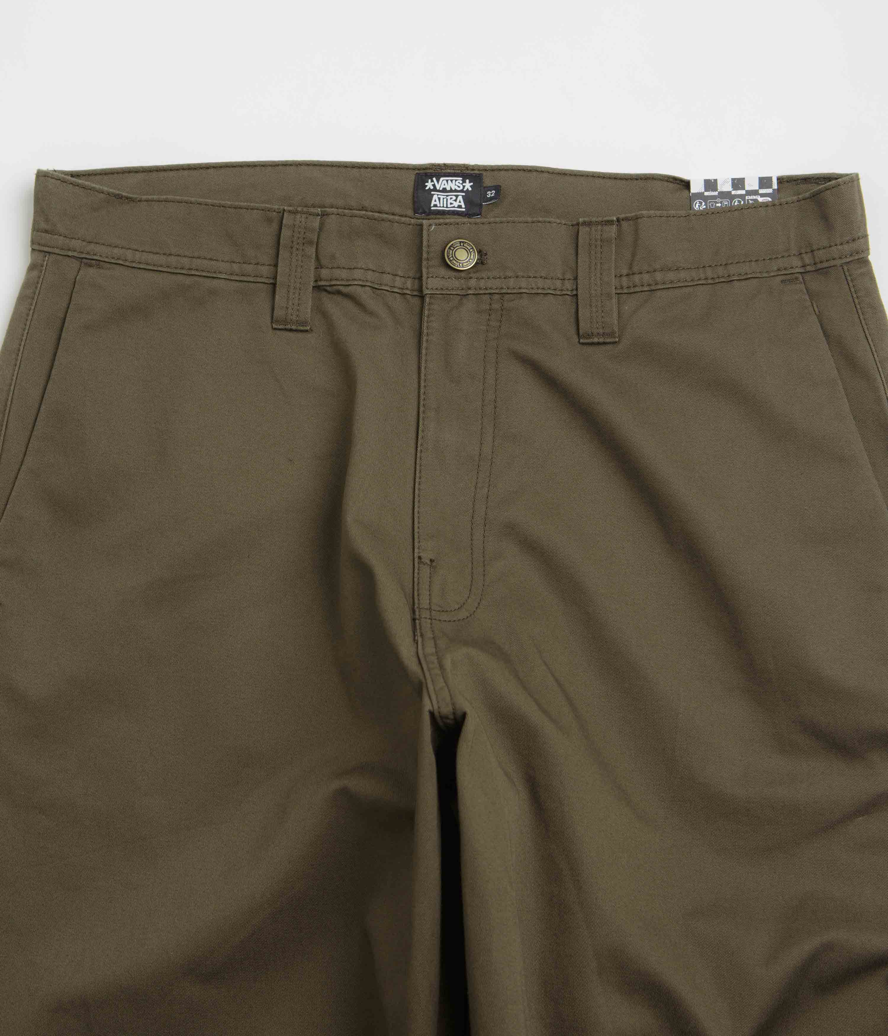 Vans Skate Loose Atiba Haze Chino - Coal Brown - Image 5
