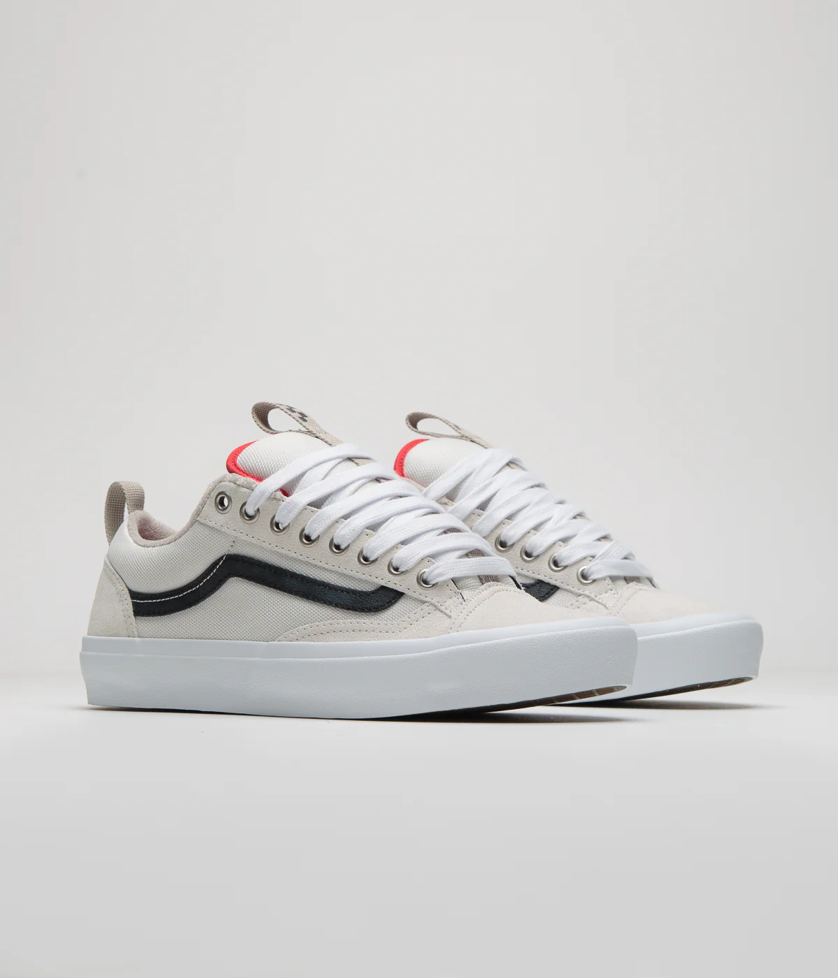 Vans Skate Old Skool 36+ Shoes - Antique White / Black - Image 3