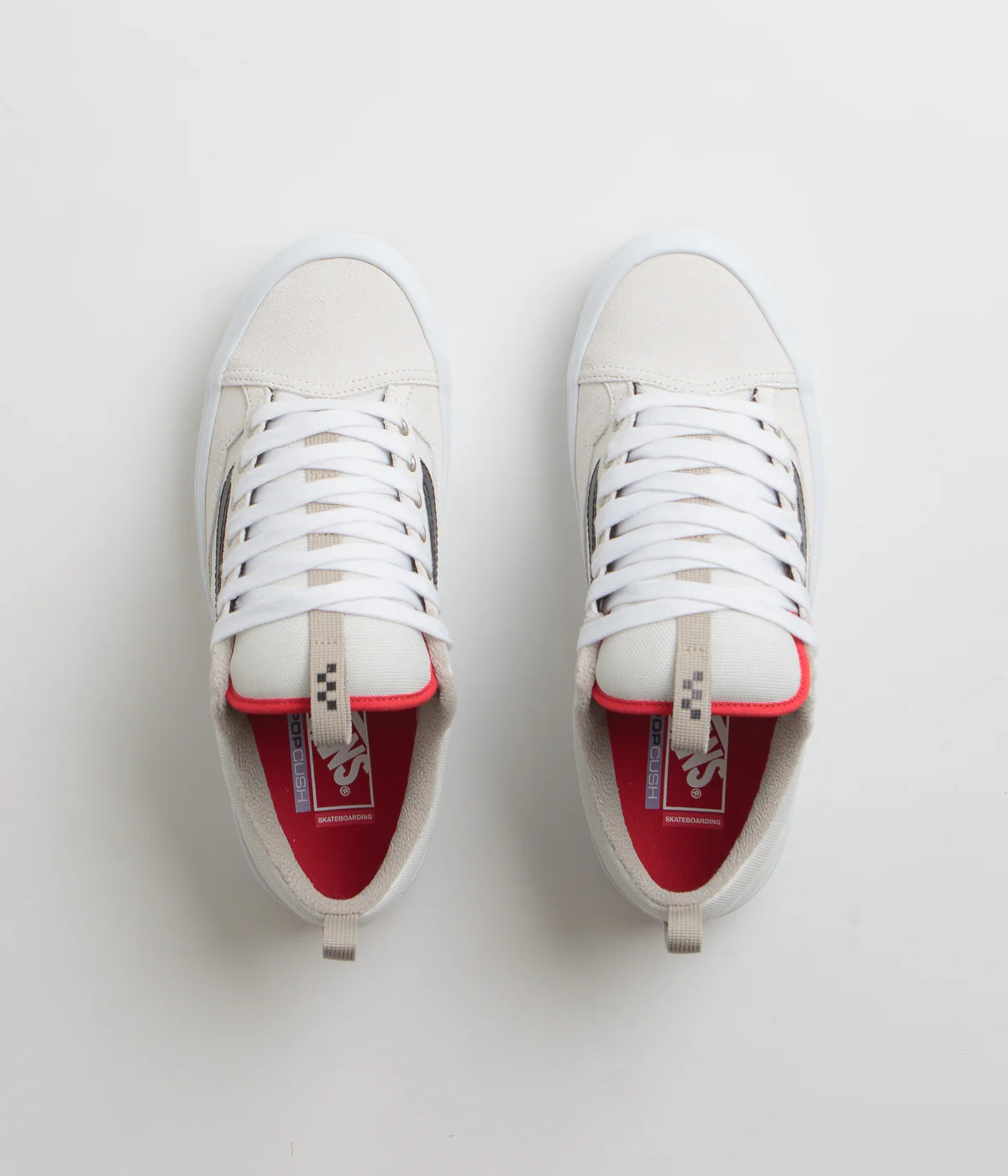 Vans Skate Old Skool 36+ Shoes - Antique White / Black - Image 7