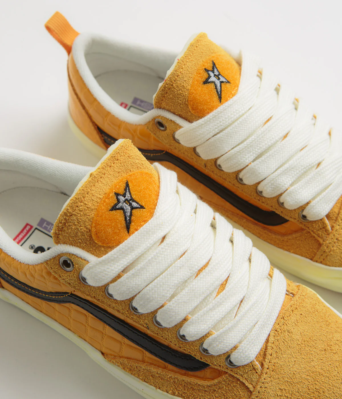 Vans Skate Old Skool 36+ VCU Shoes - (Carpet) Yellow - Image 10