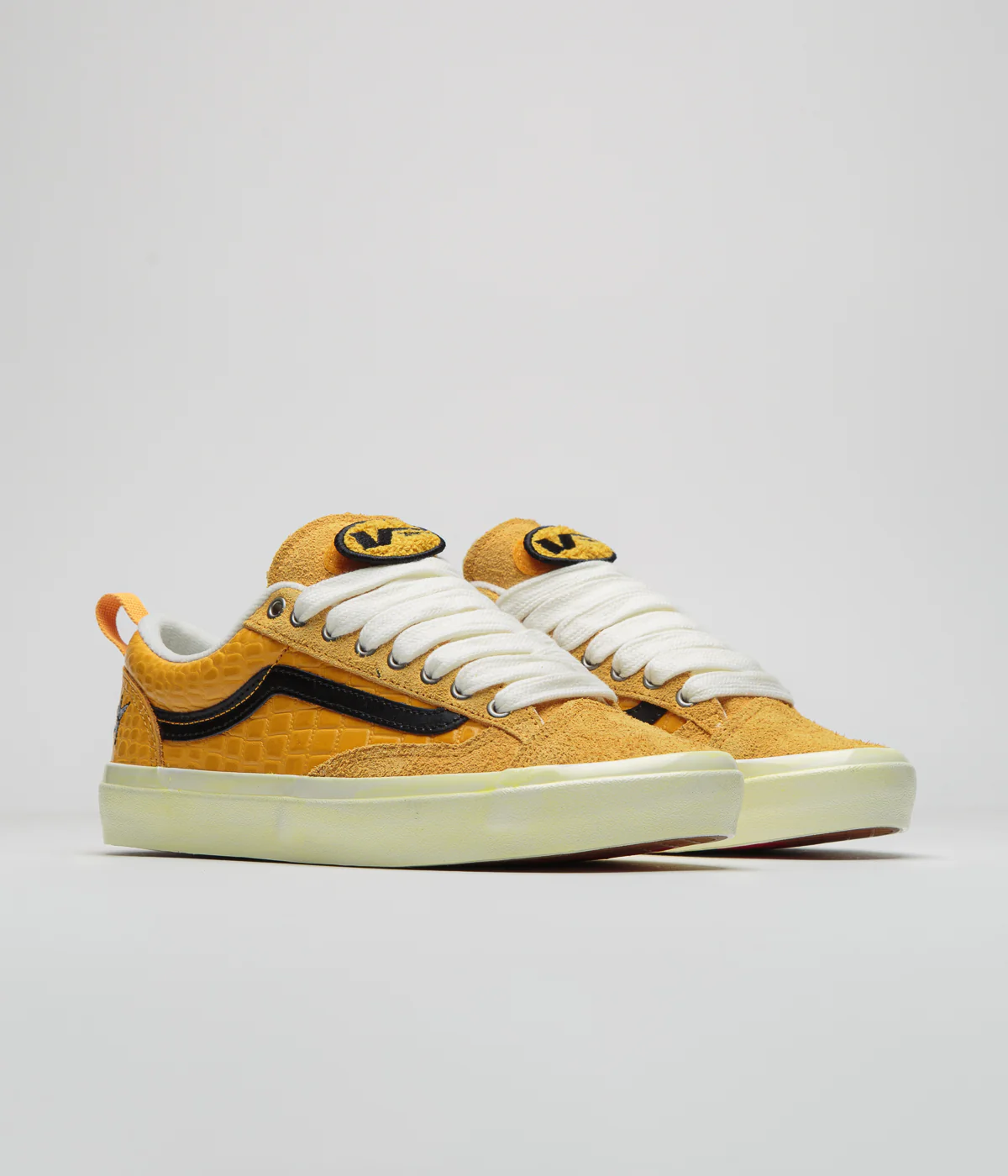 Vans Skate Old Skool 36+ VCU Shoes - (Carpet) Yellow - Image 3