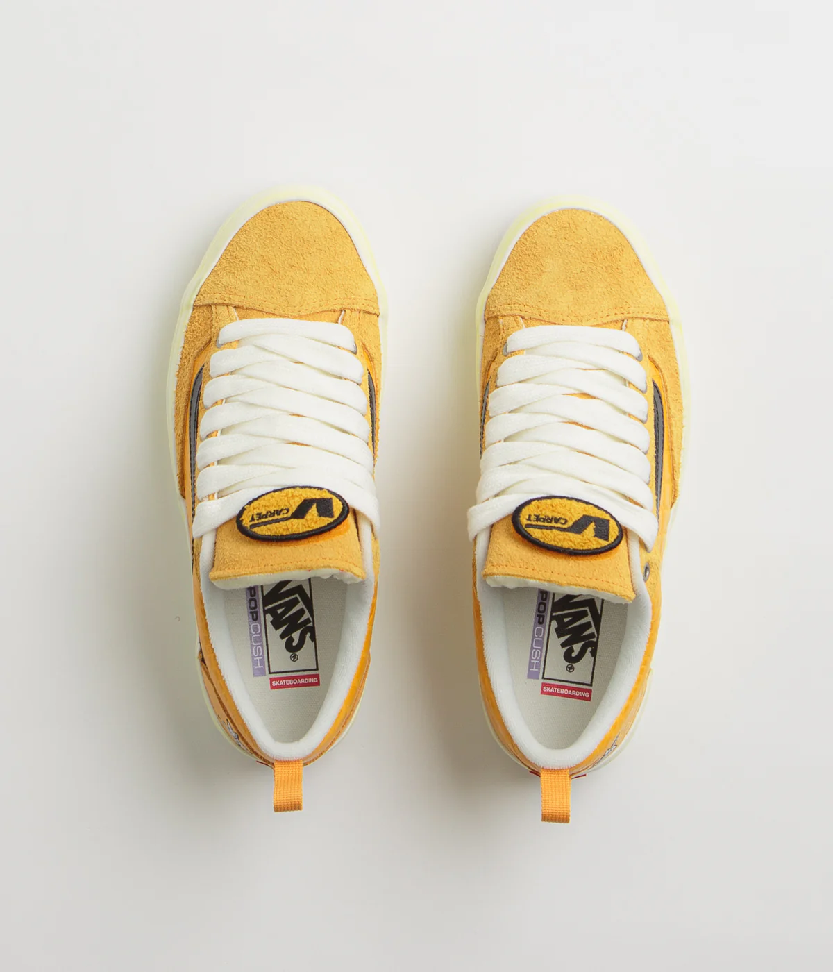 Vans Skate Old Skool 36+ VCU Shoes - (Carpet) Yellow - Image 7