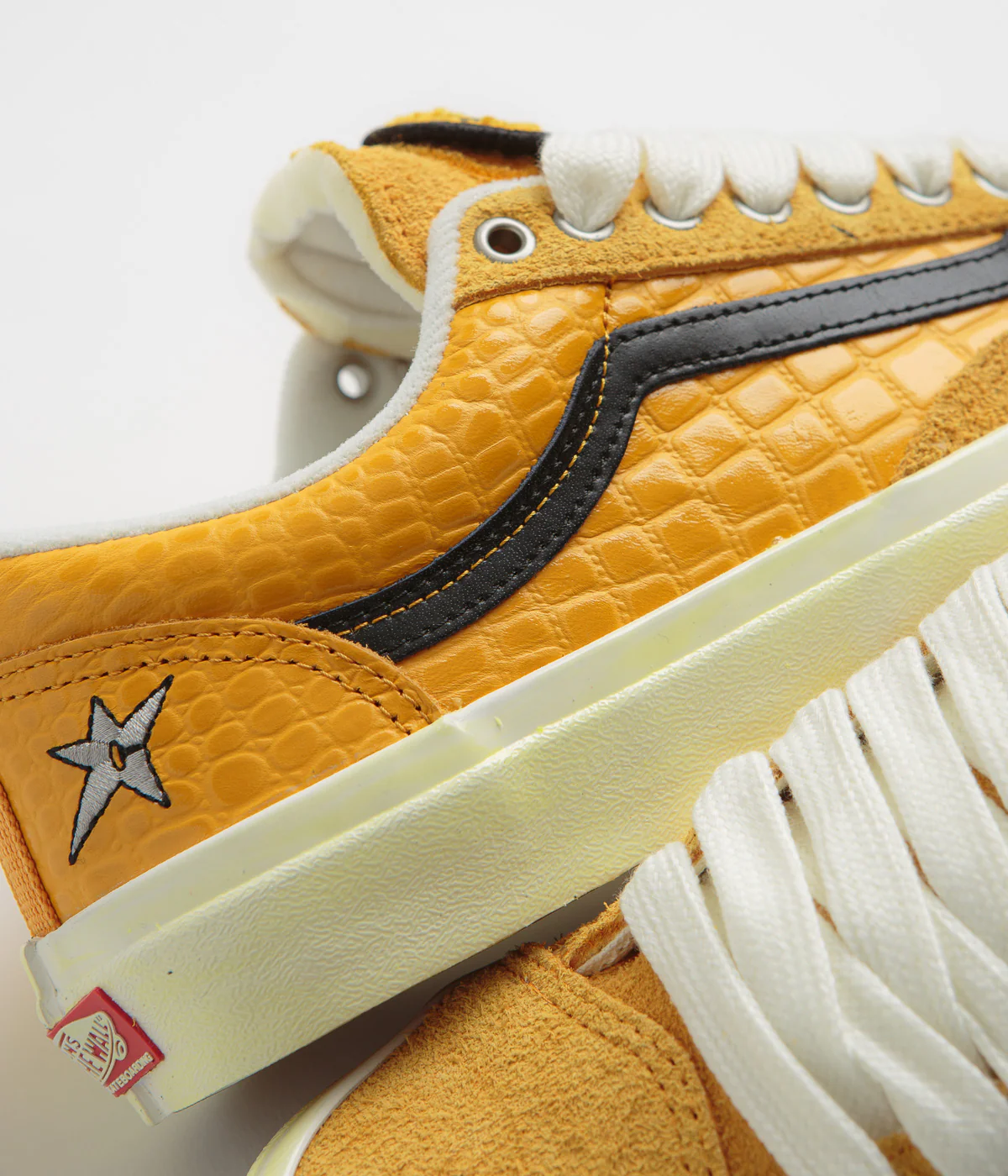 Vans Skate Old Skool 36+ VCU Shoes - (Carpet) Yellow - Image 8