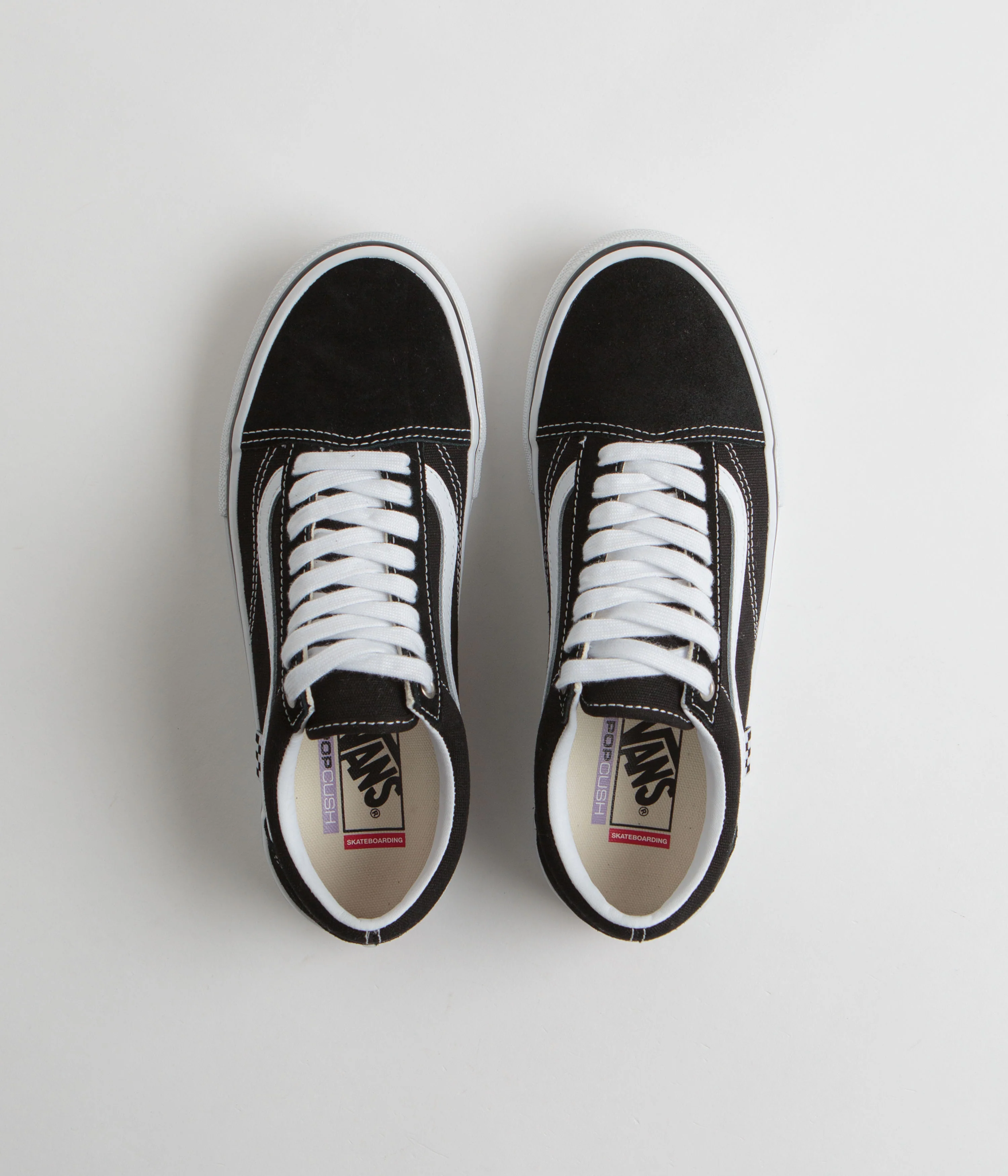 Vans Skate Old Skool Shoes - Black / White - Image 7