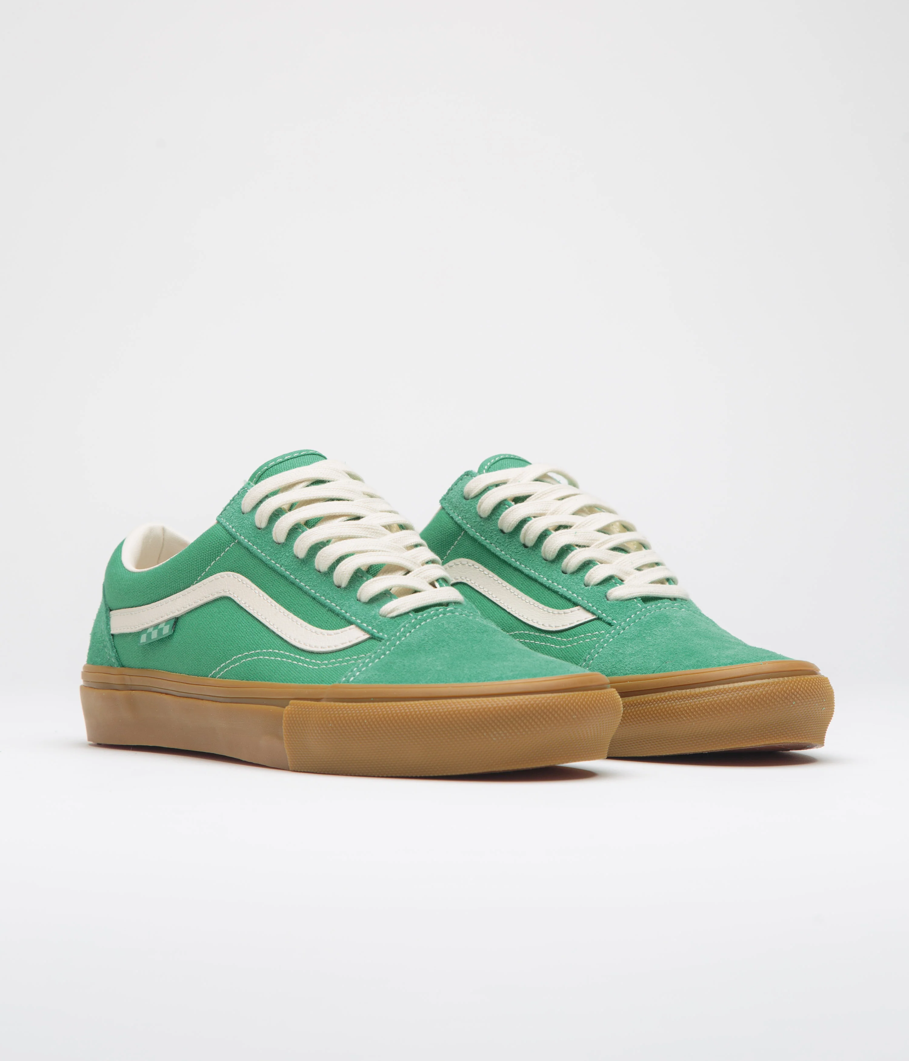 Vans Skate Old Skool Shoes - Sea Green - Image 2
