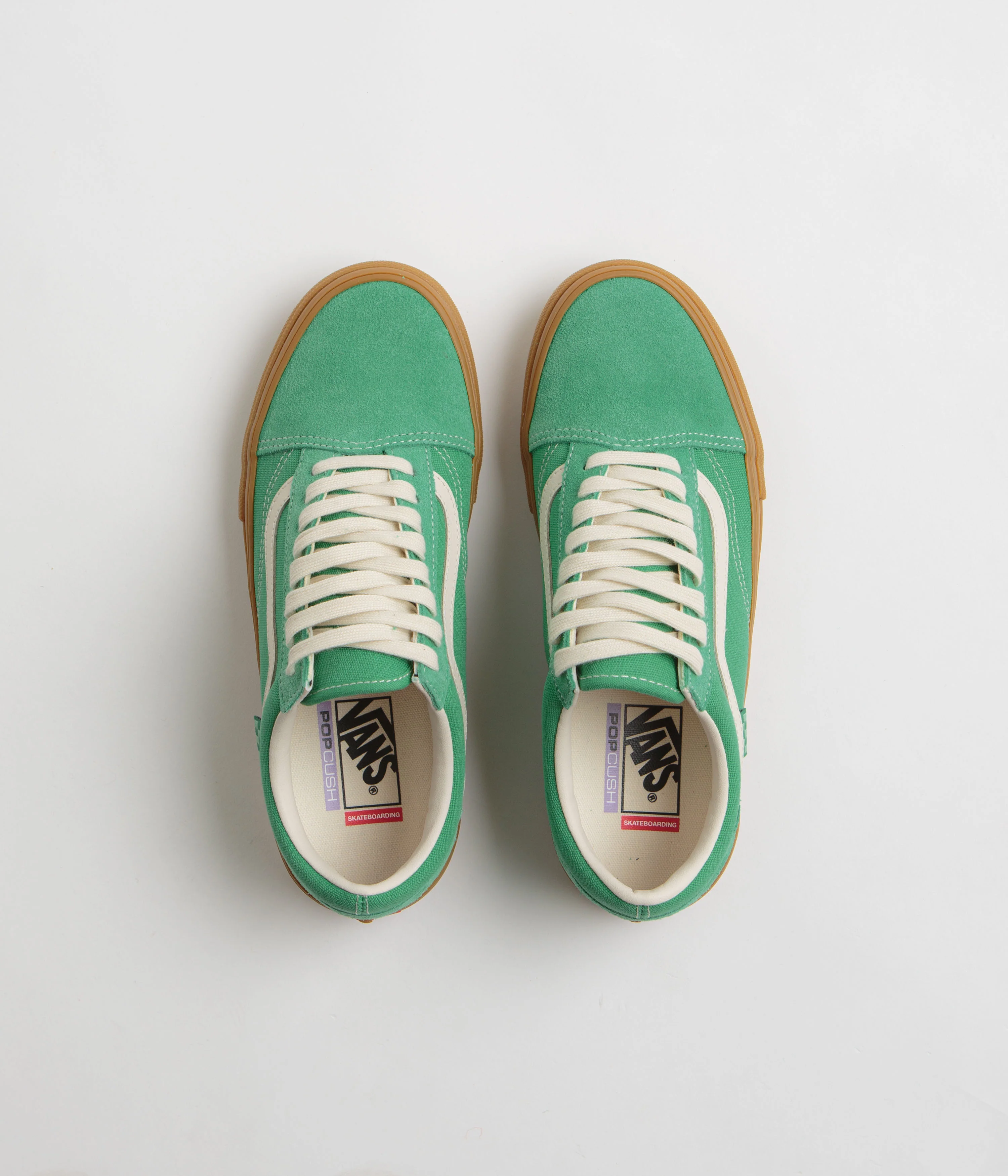 Vans Skate Old Skool Shoes - Sea Green - Image 7
