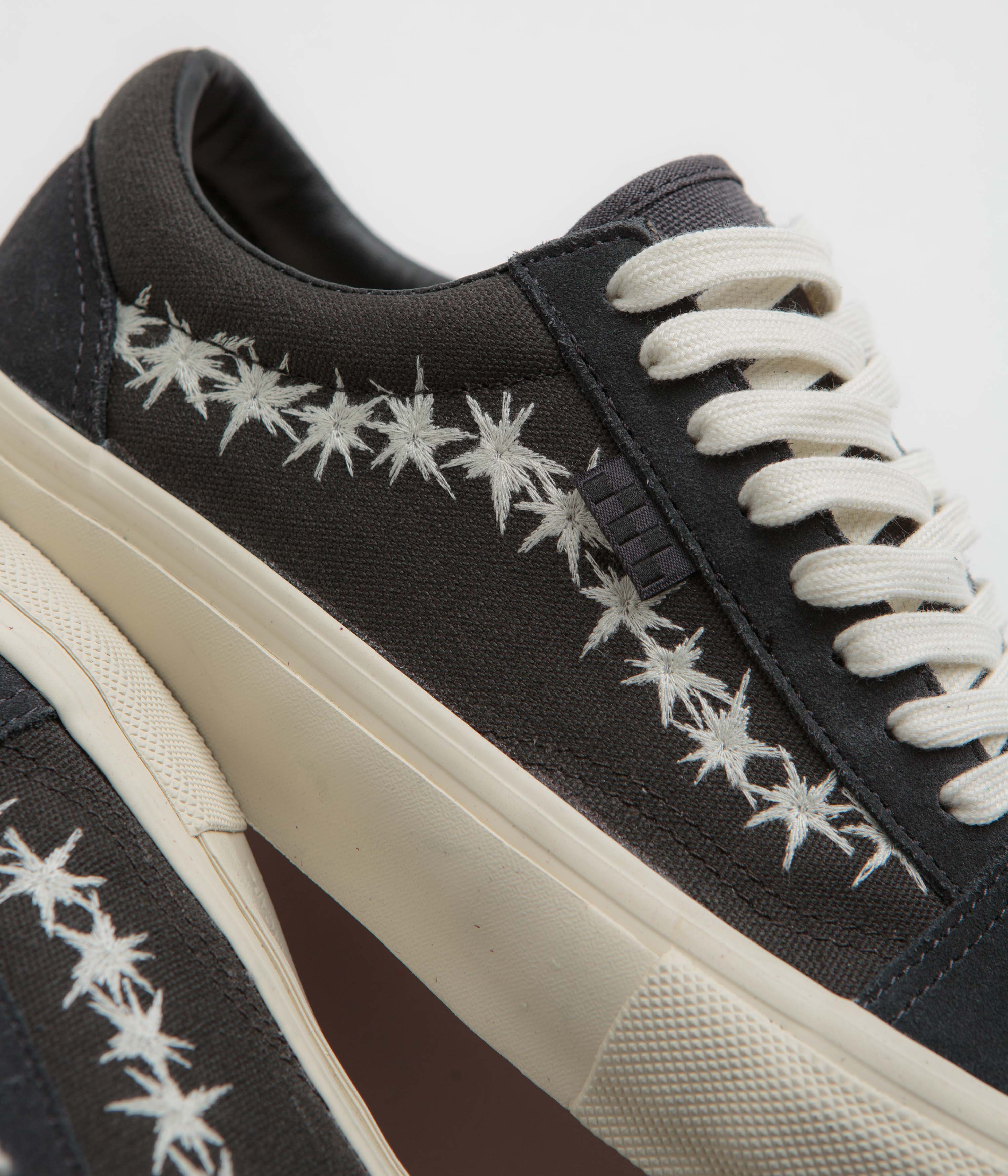 Vans Skate Old Skool Shoes - Splatter Grey - Image 3