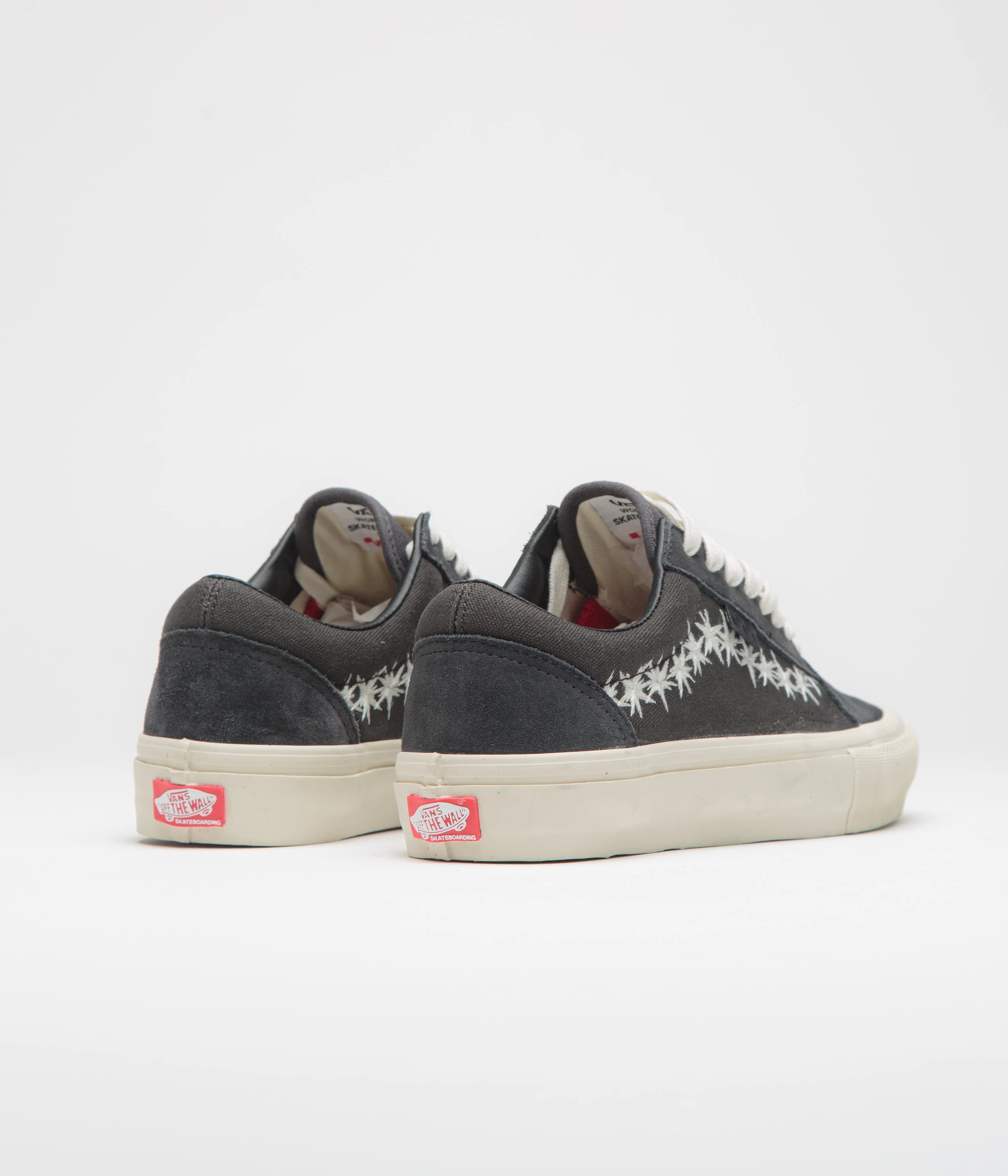 Vans Skate Old Skool Shoes - Splatter Grey - Image 4