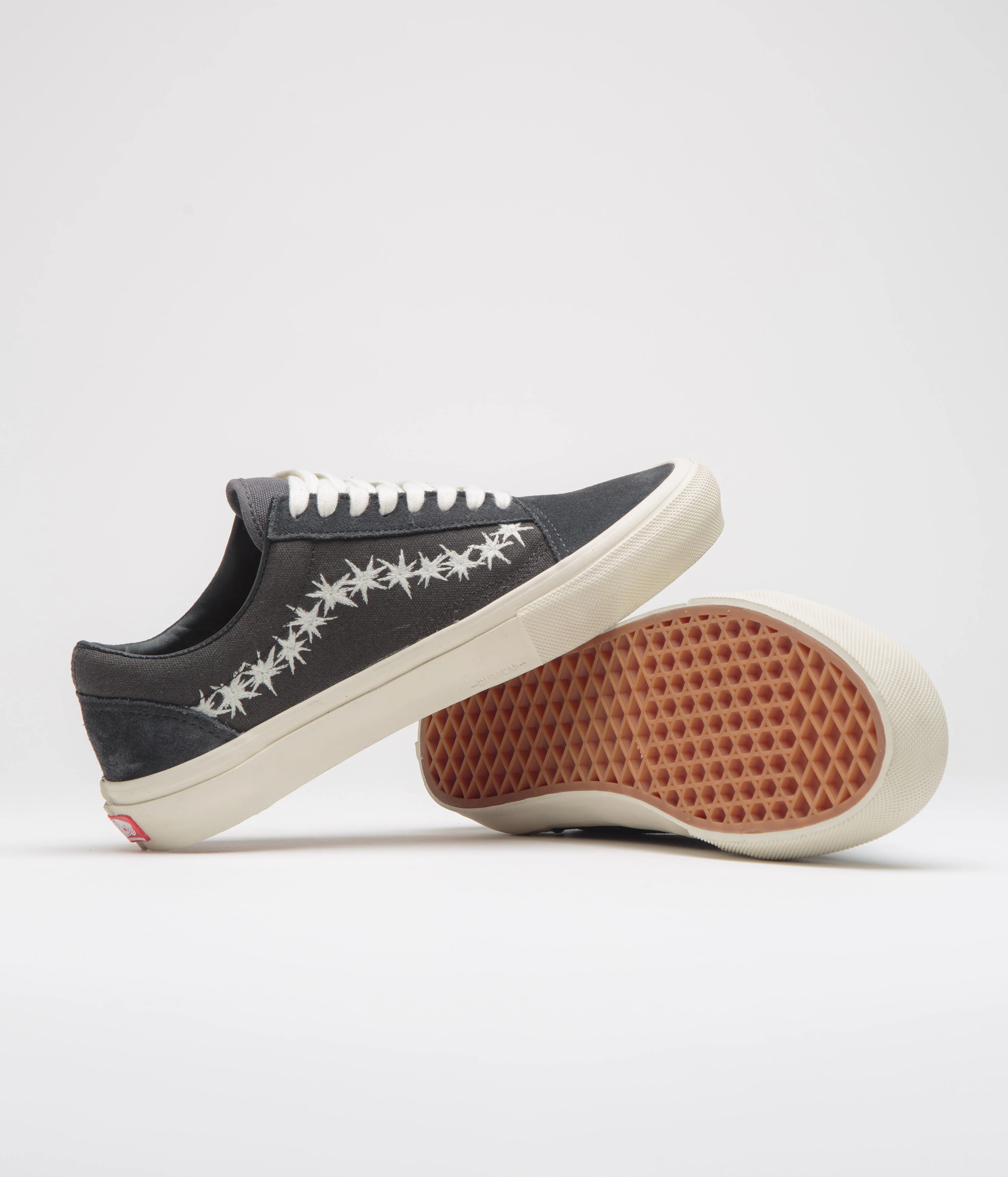 Vans Skate Old Skool Shoes - Splatter Grey - Image 5