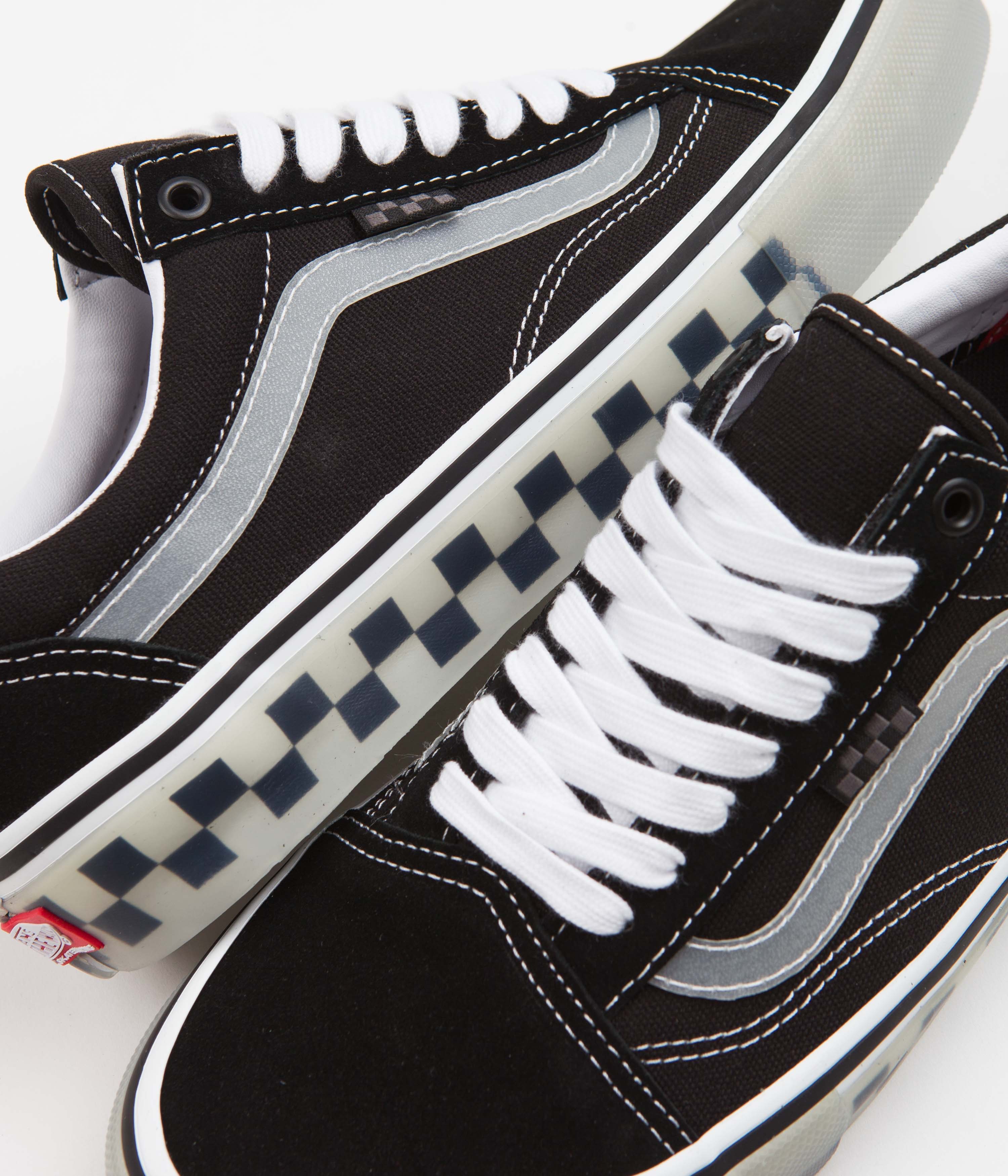 Vans Skate Old Skool Shoes - Translucent Rubber Black / Clear - Image 3