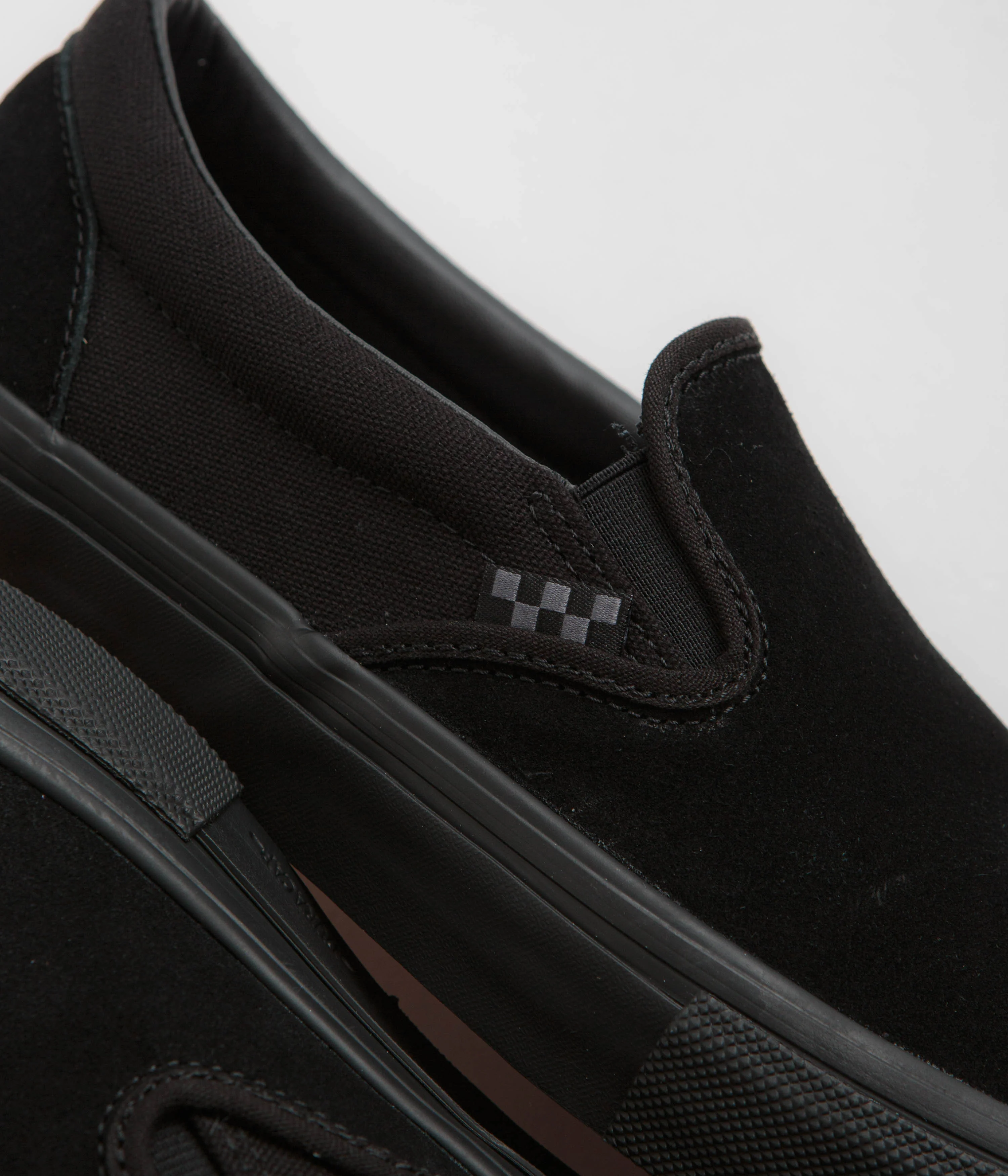 Vans Skate Slip-On Shoes - Black / Black - Image 3