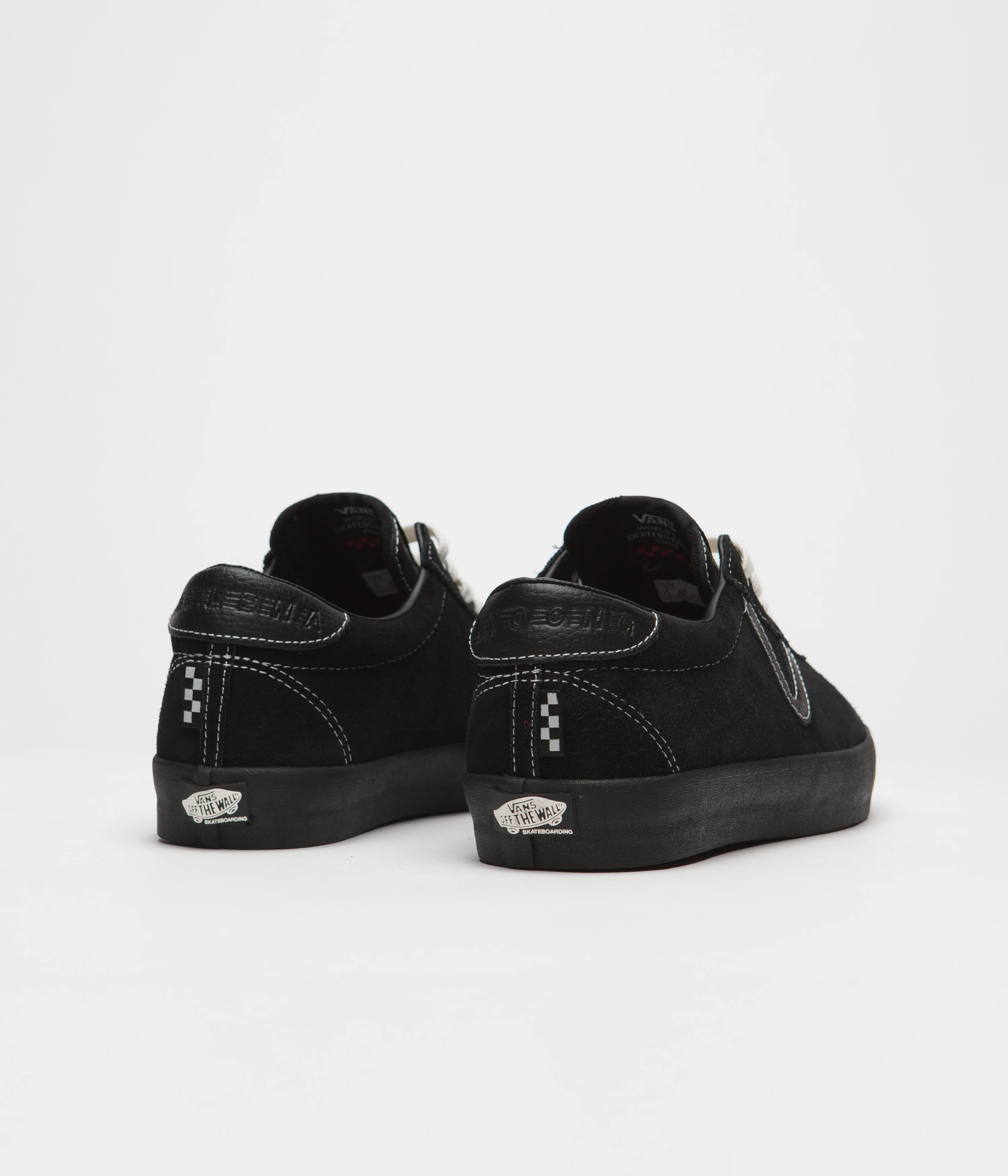 Vans Skate Sport Shoes - (Helena Long) Black / Marshmallow - Image 4