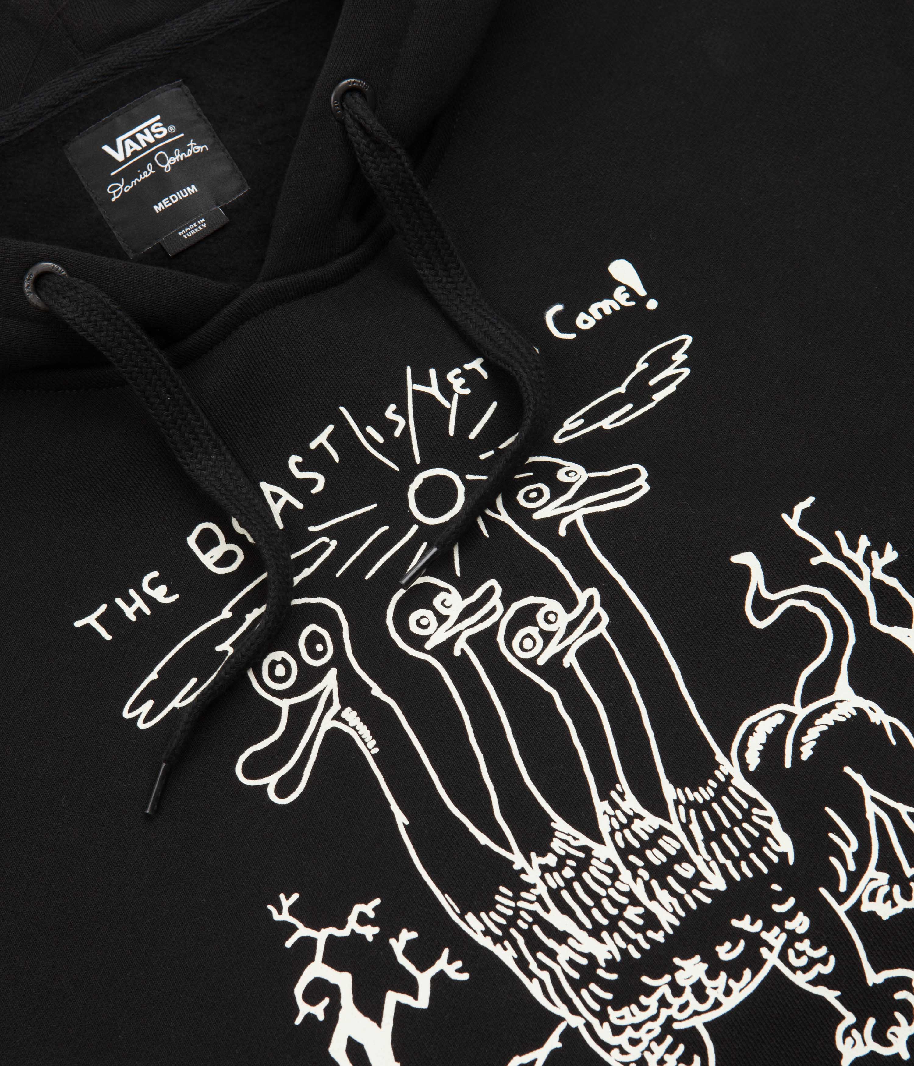 Vans x Daniel Johnston Hoodie - Black - Image 4