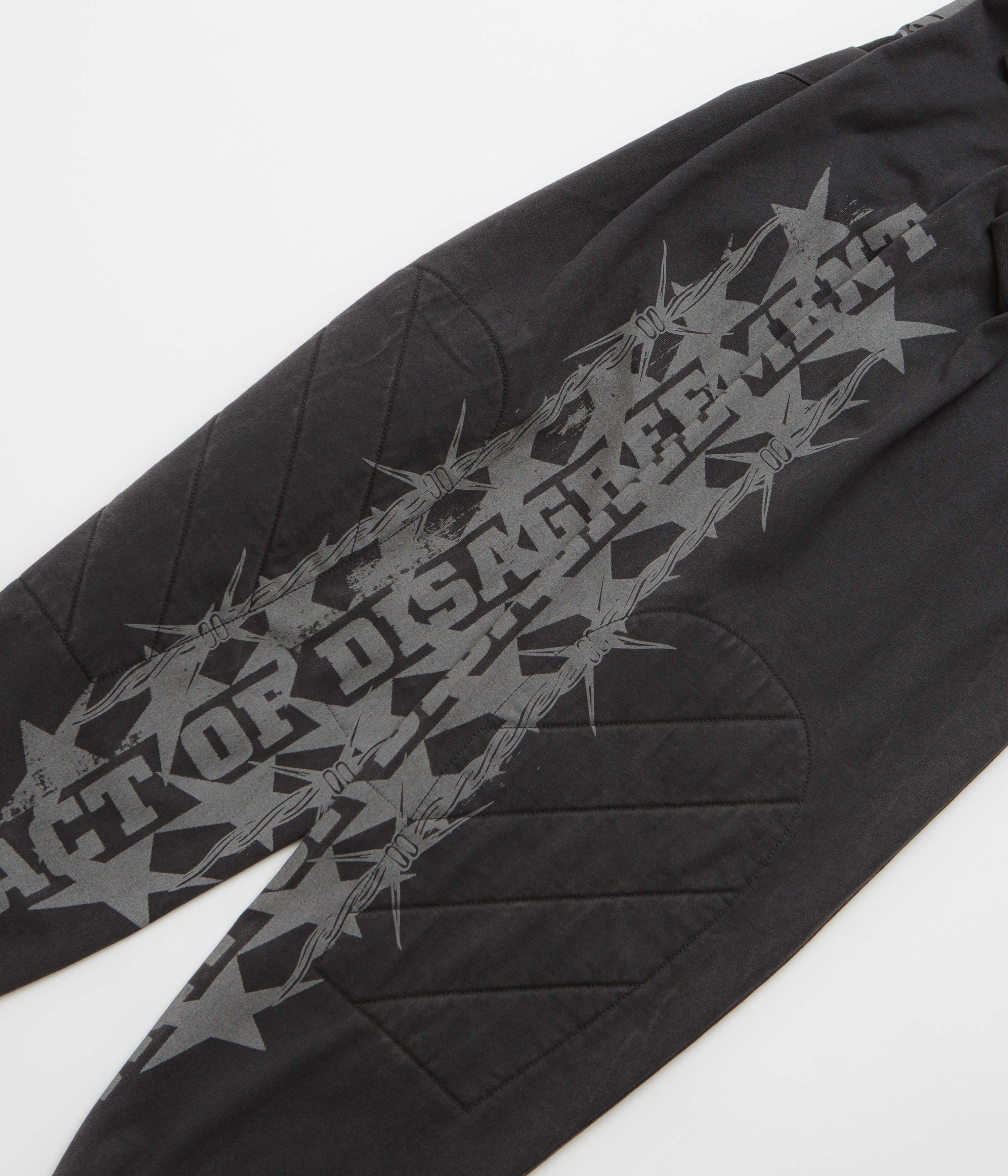 Vans x SlamJam AOD Hazard Long Sleeve T-Shirt - Black - Image 6