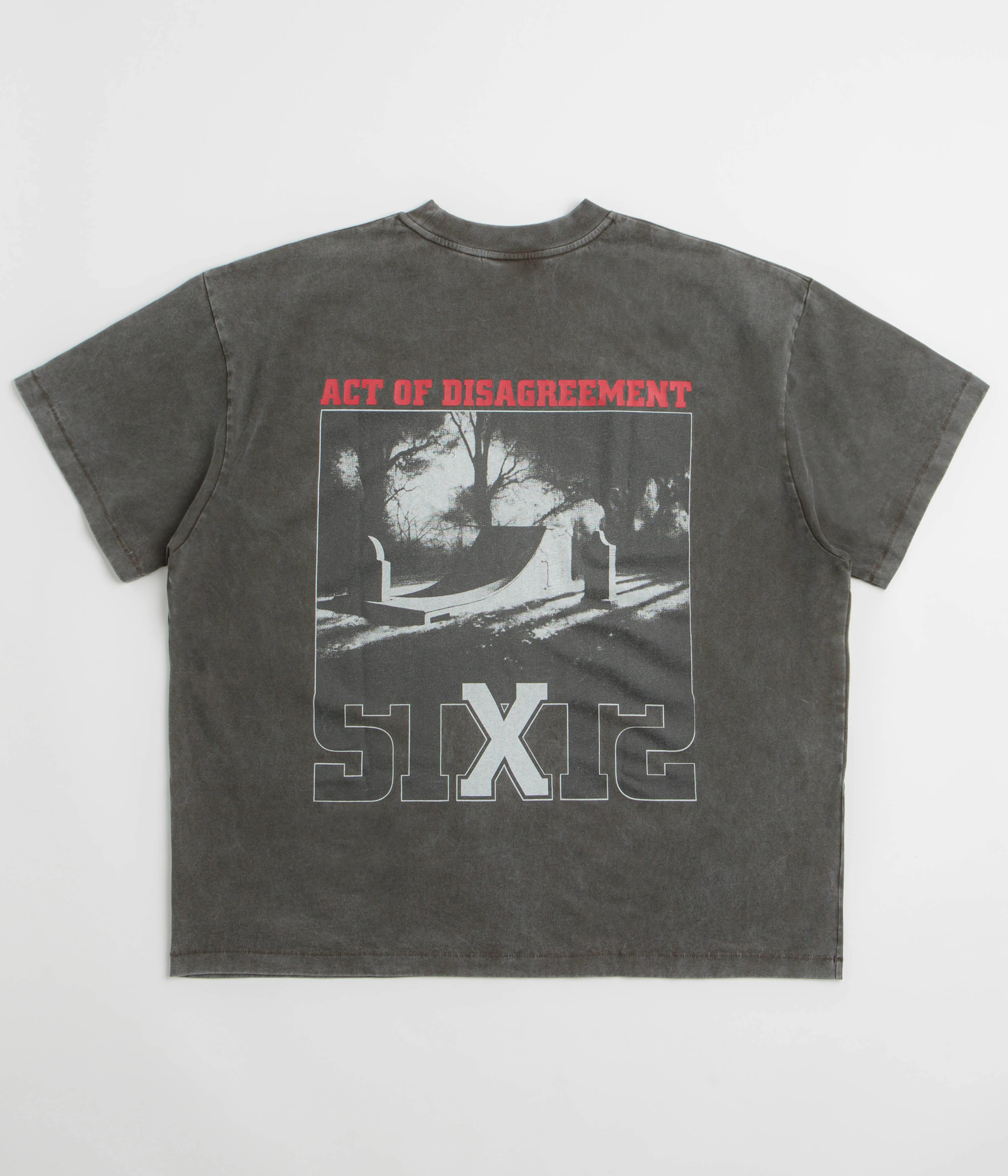 Vans x SlamJam AOD Ramp T-Shirt - Raven - Image 2