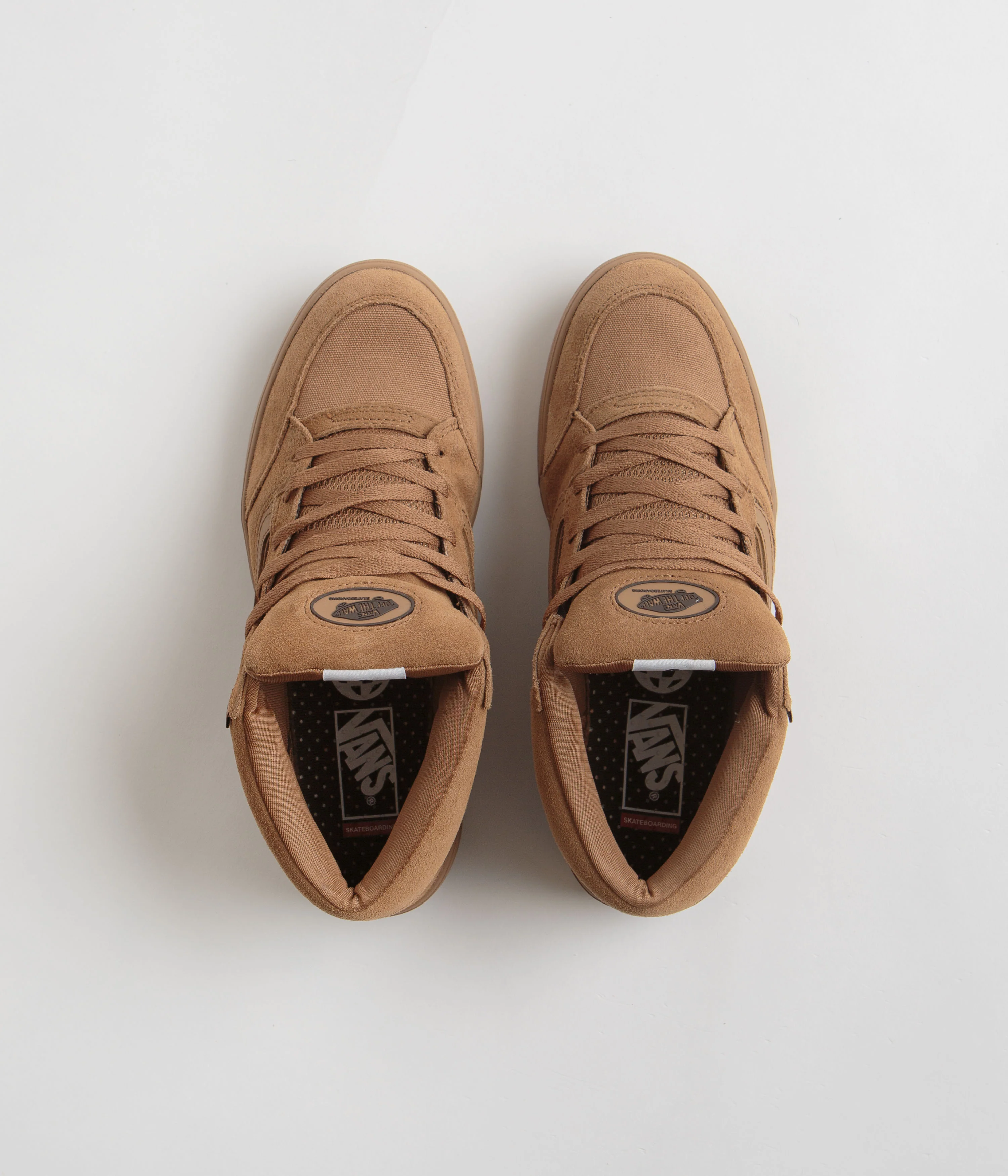 Vans Zahba Mid Shoes - Brown / Gum - Image 7