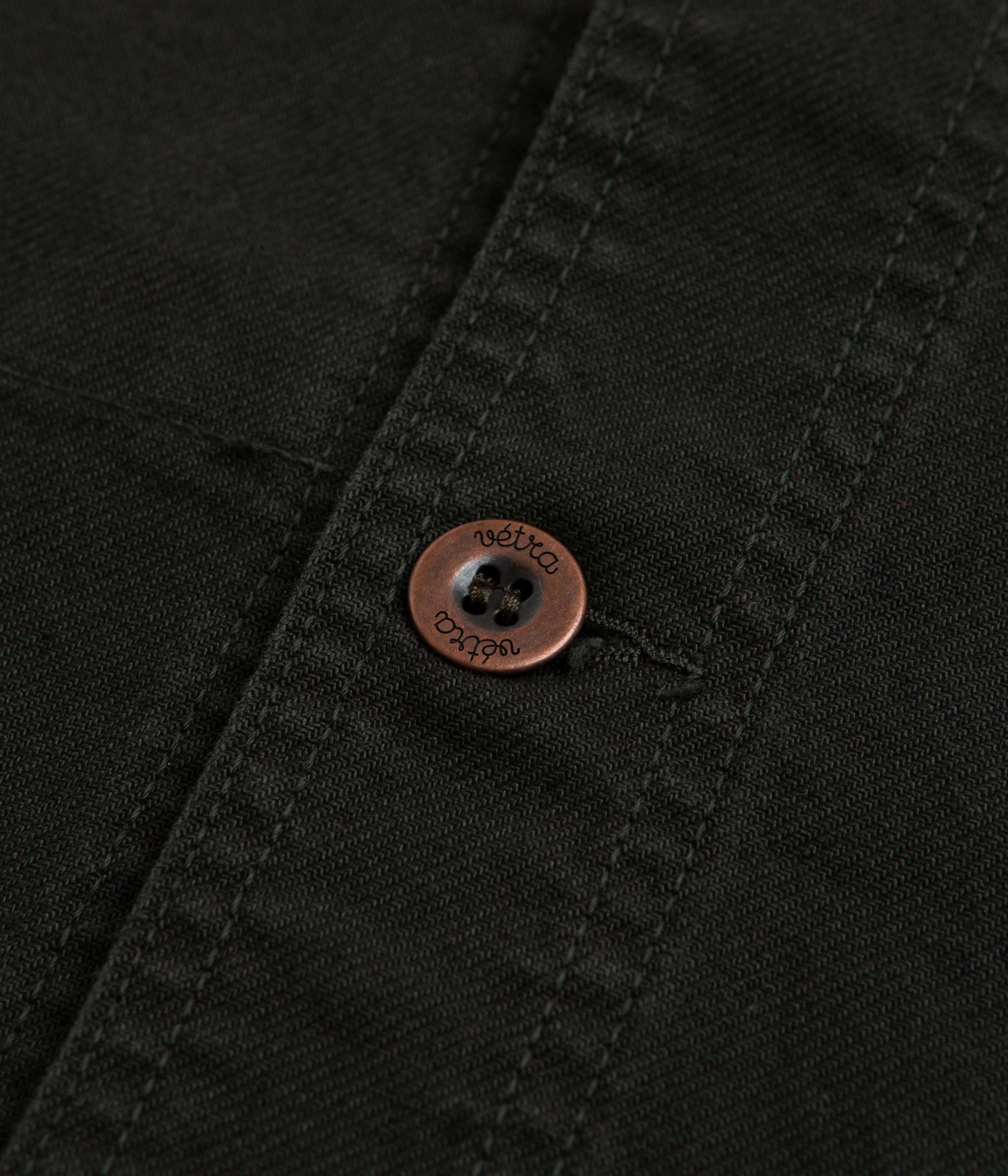 Vetra 5V Double Fabric Workwear Jacket - Dark Khaki - Image 4