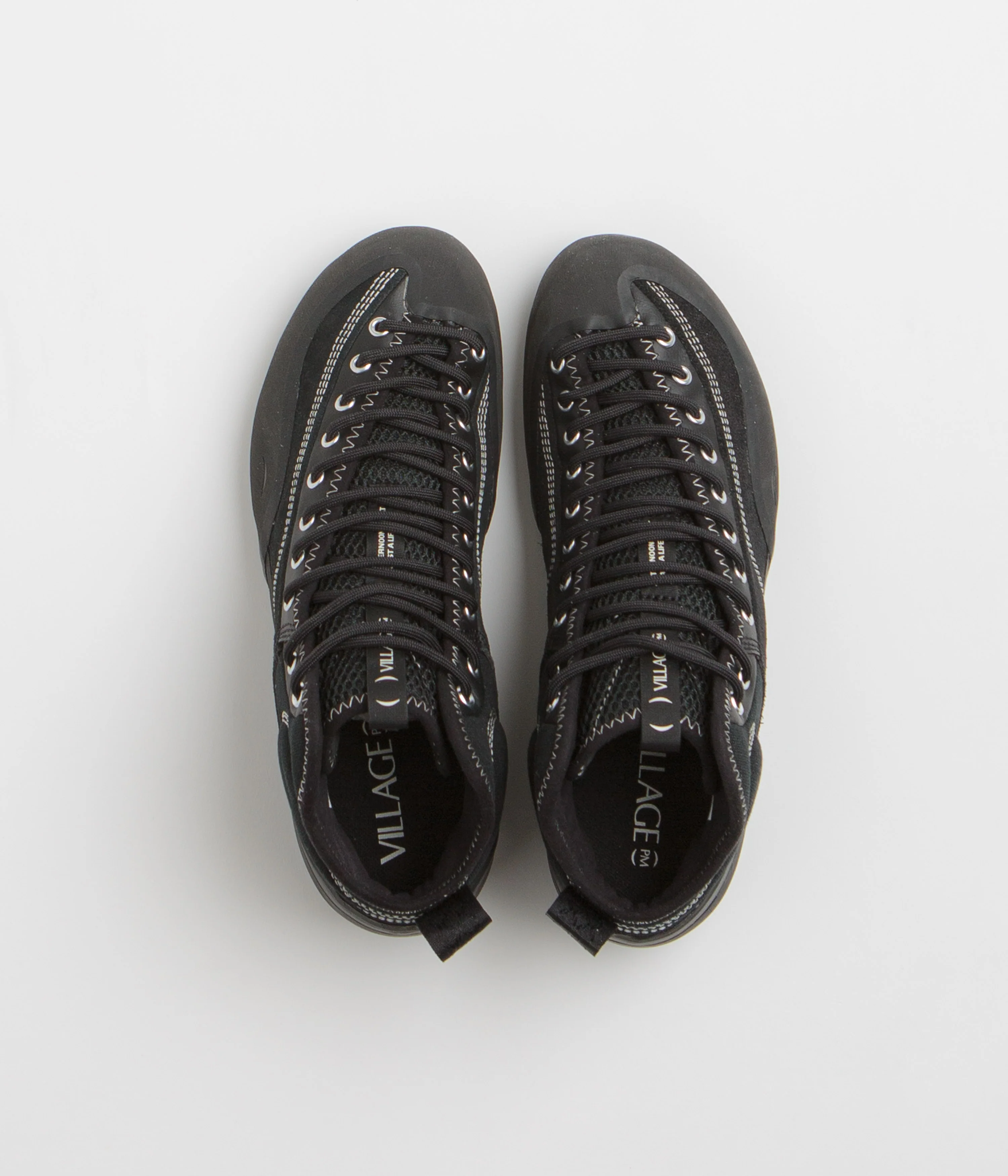 Village PM 1.00 PM Mid Shoes - Black / Natural Black - Image 7