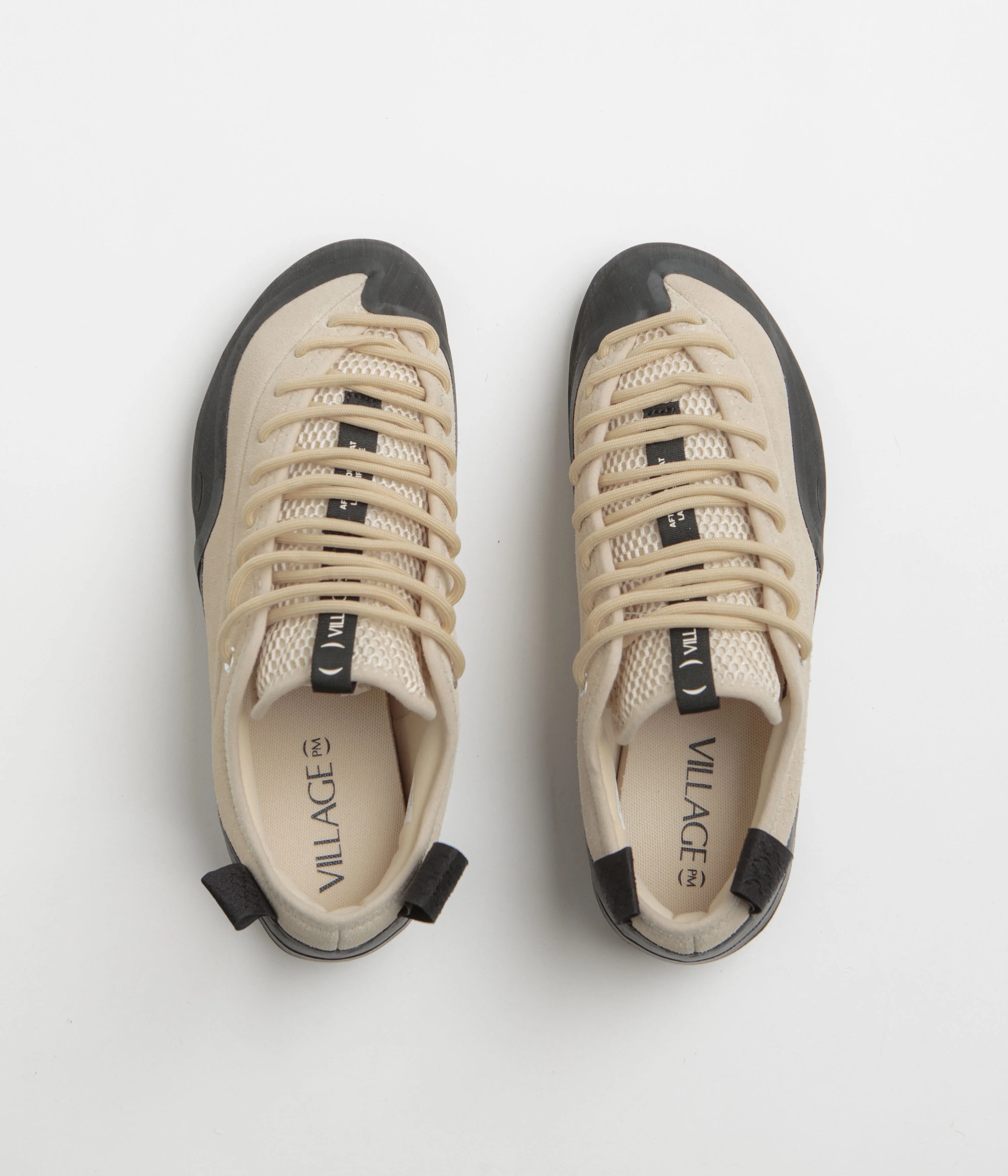 Village PM 1.00 PM Shoes - Cream Beige / Natural Black - Image 7