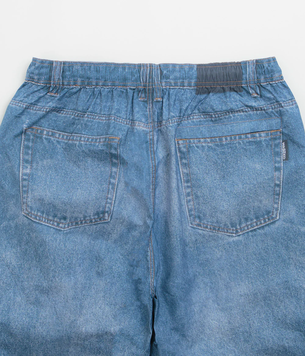Wasted Paris x Umbro Trompe L'Oeil Overpants - Washed Blue - Image 5