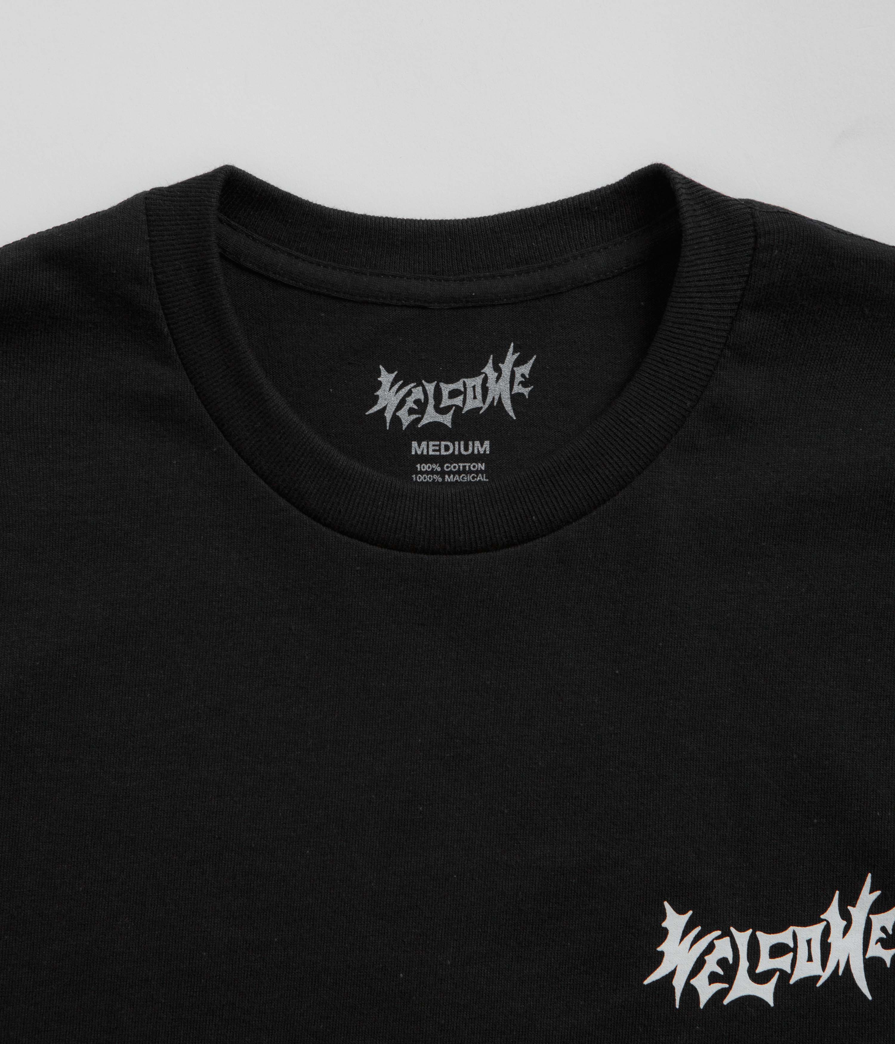 Welcome Sloth T-Shirt - Black / White - Image 4