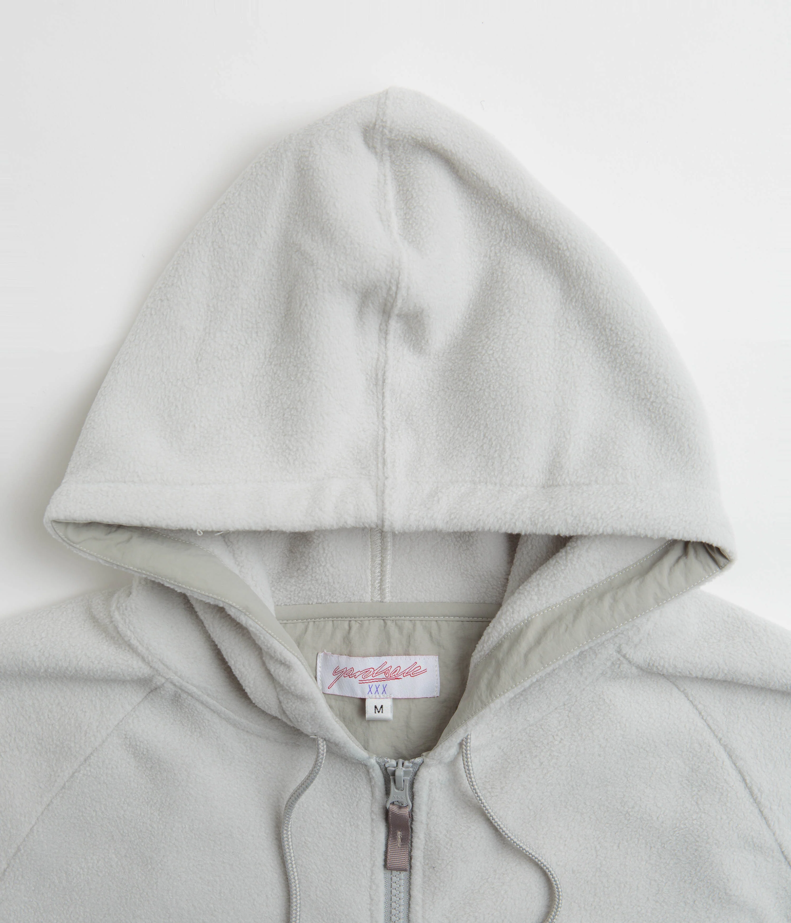 Yardsale Fleece Zip Hoodie - Silver - Image 4