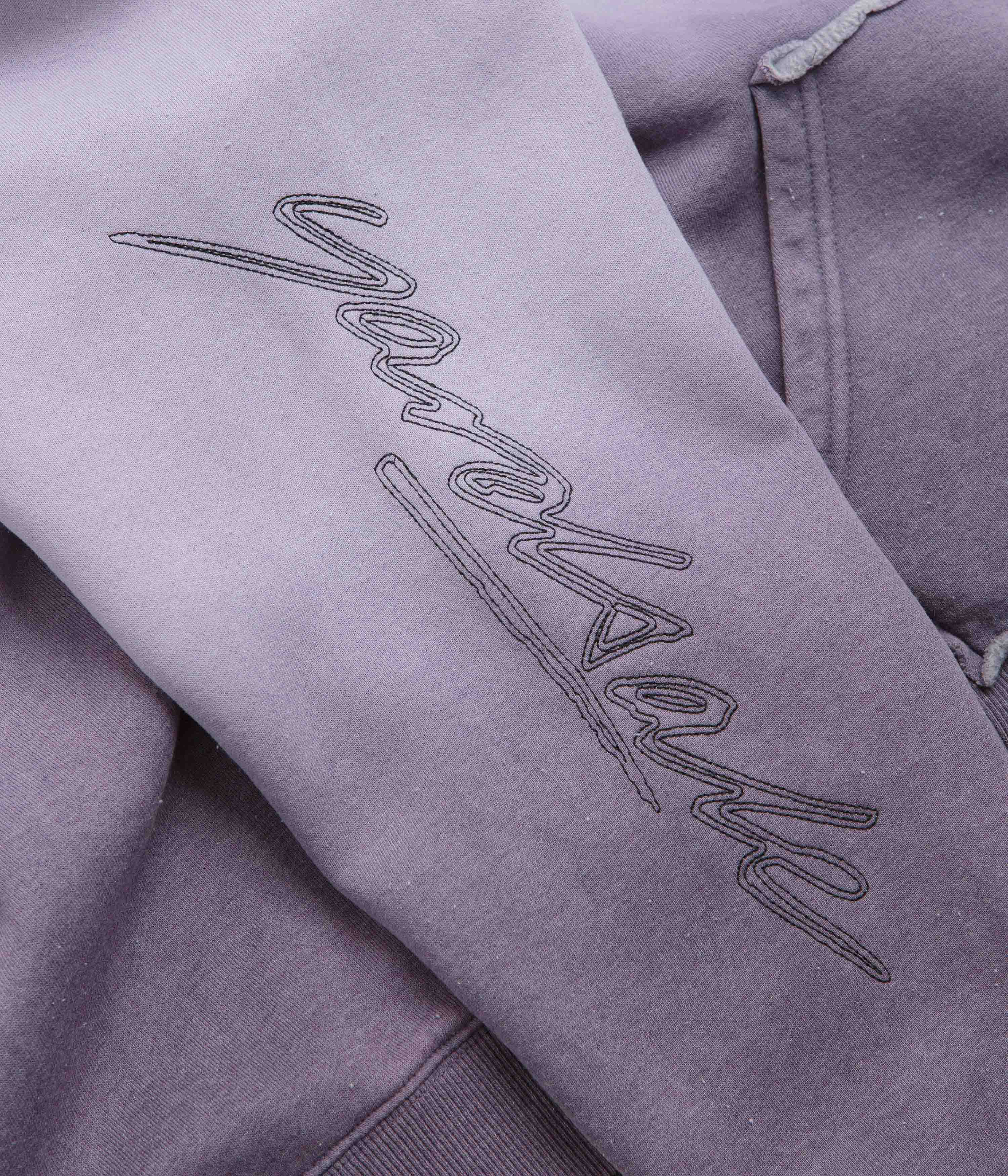 Yardsale Ombre Full Zip Hoodie - Purple - Image 7