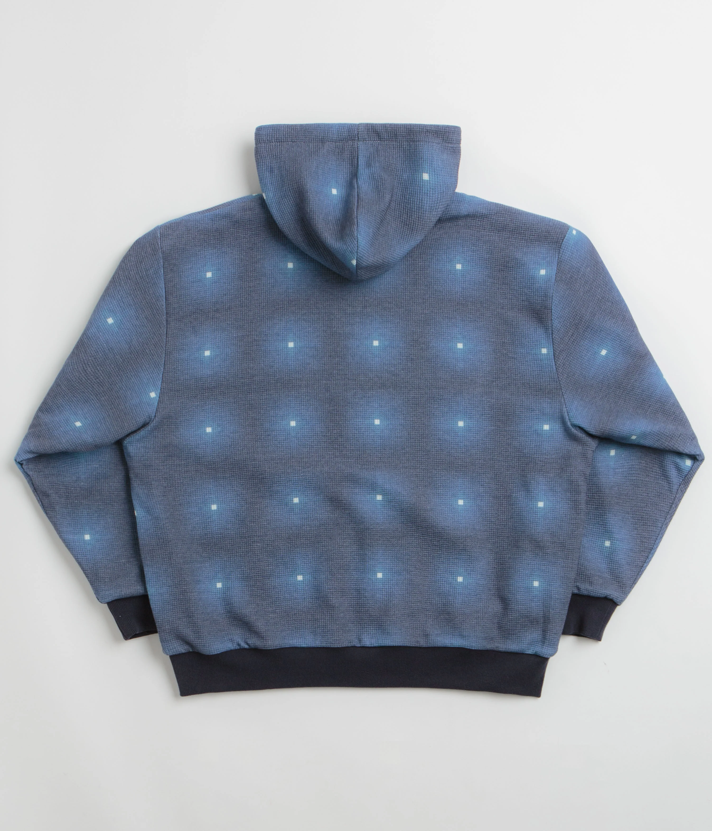Yardsale Reversible Thermal Full Zip Hoodie - Navy / Navy - Image 4