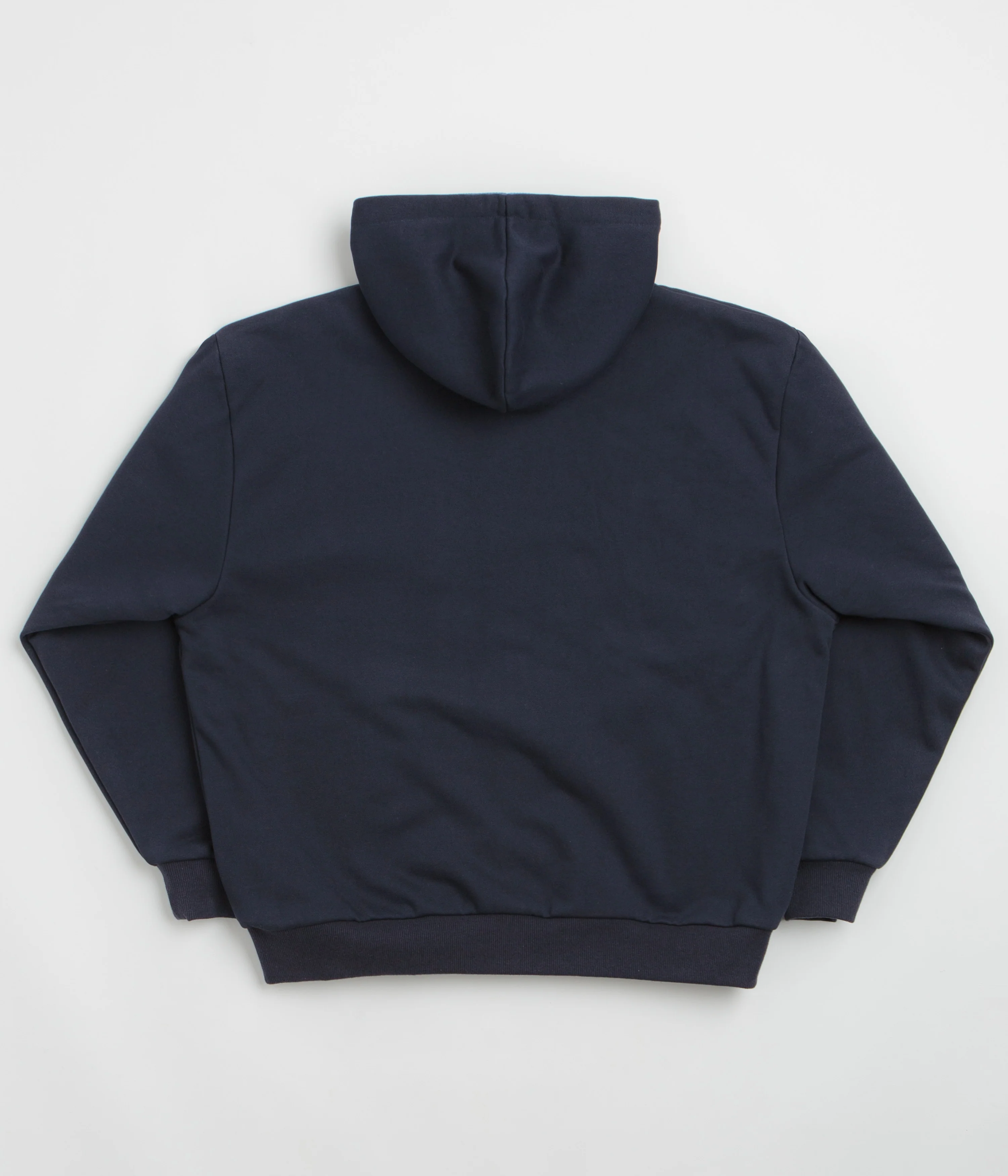 Yardsale Reversible Thermal Full Zip Hoodie - Navy / Navy - Image 5