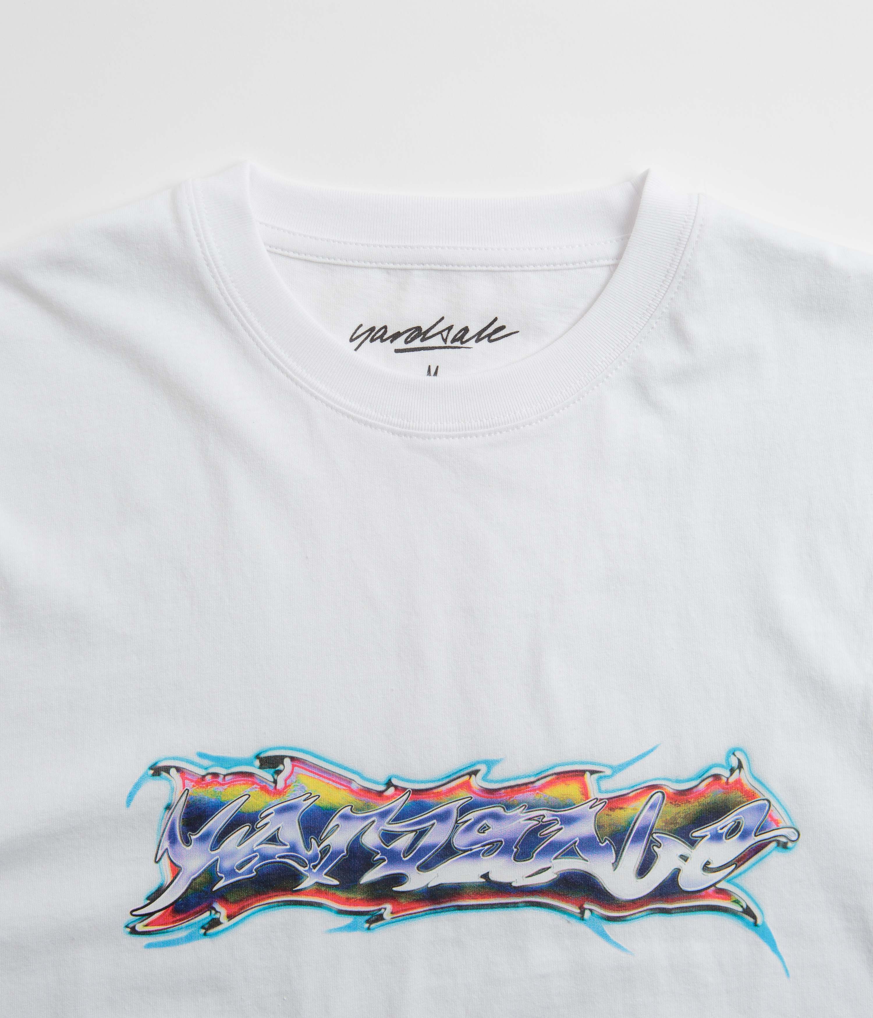 Yardsale Shiny T-Shirt - White - Image 2