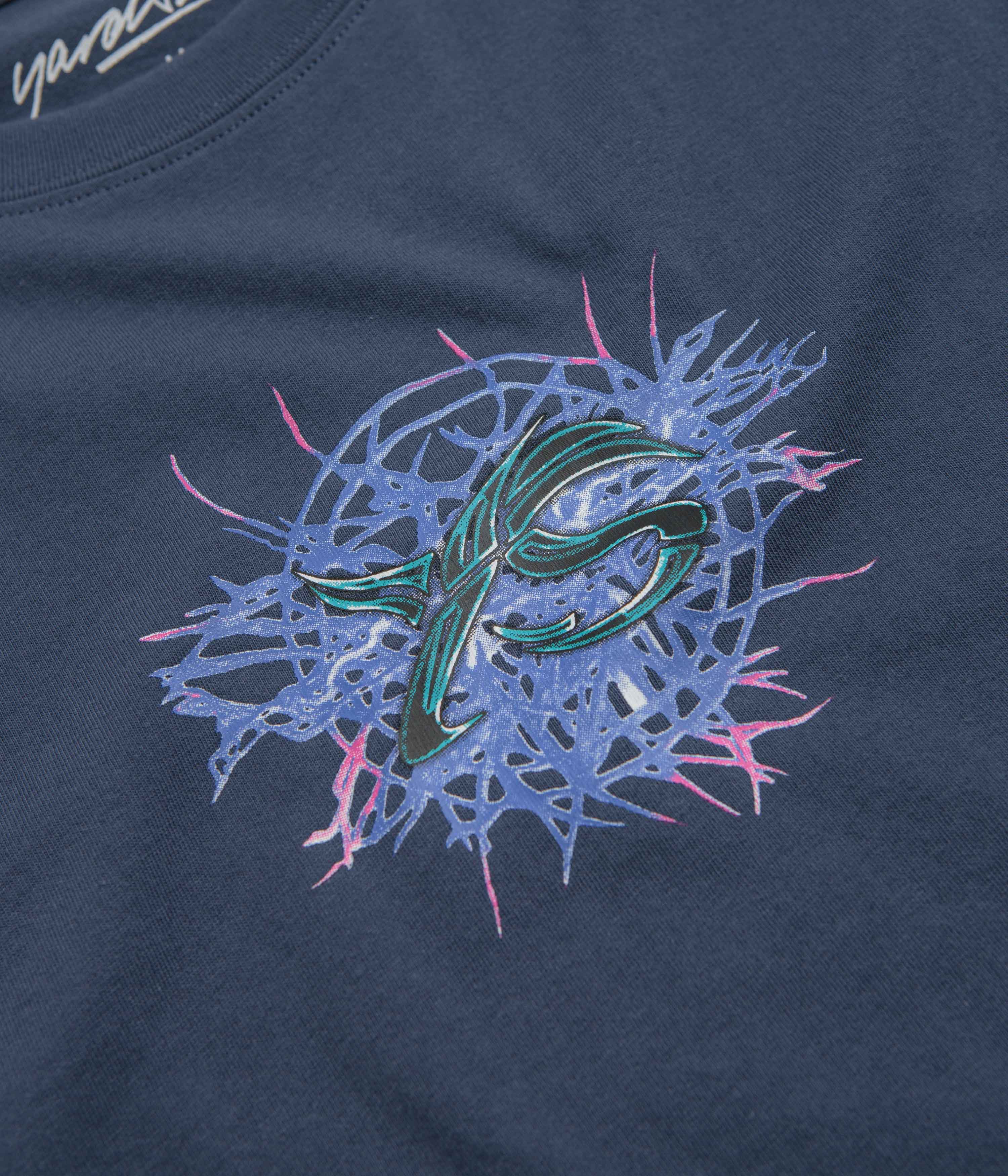 Yardsale Slip T-Shirt - Washed Navy - Image 2