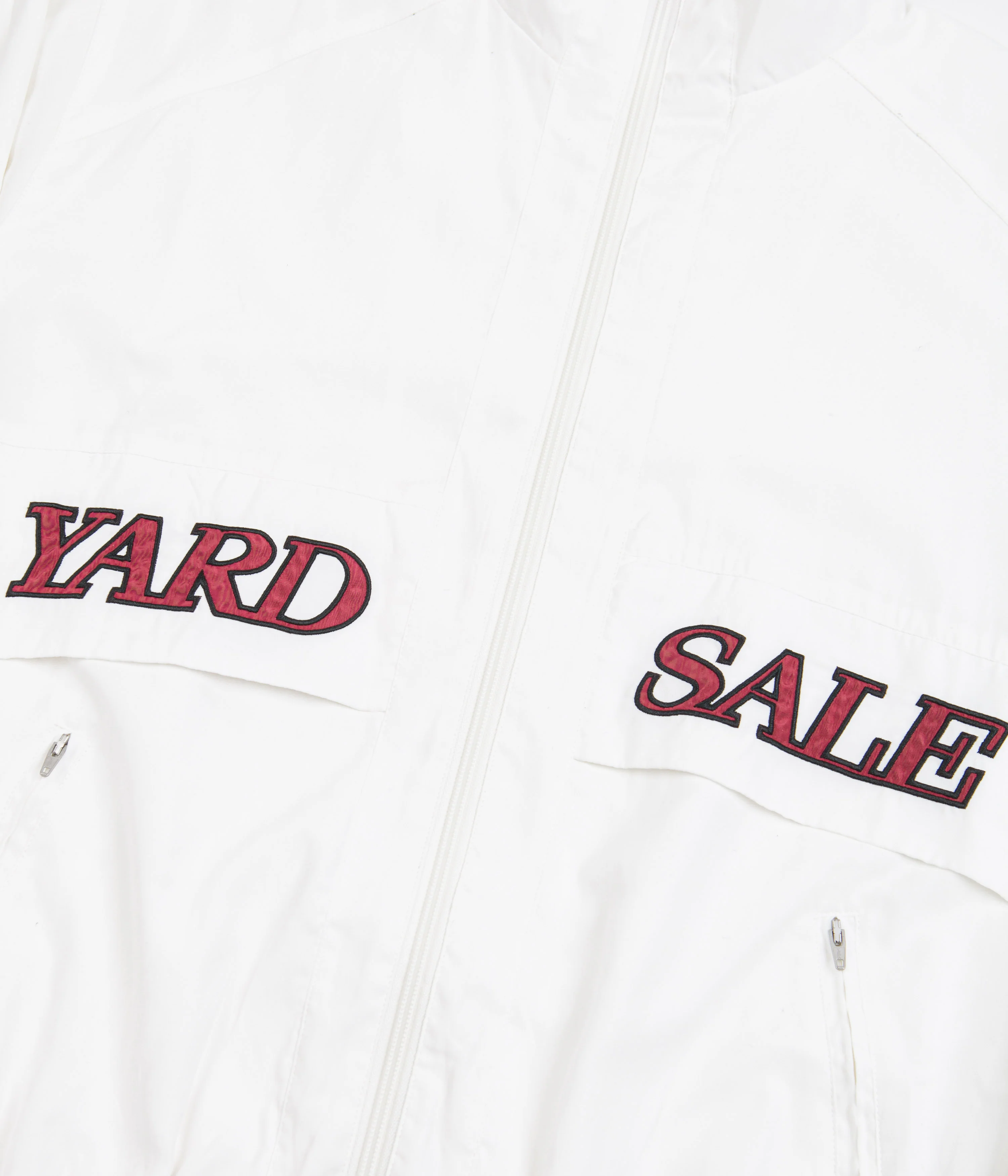 Yardsale Warm Up Jacket - White - Image 4