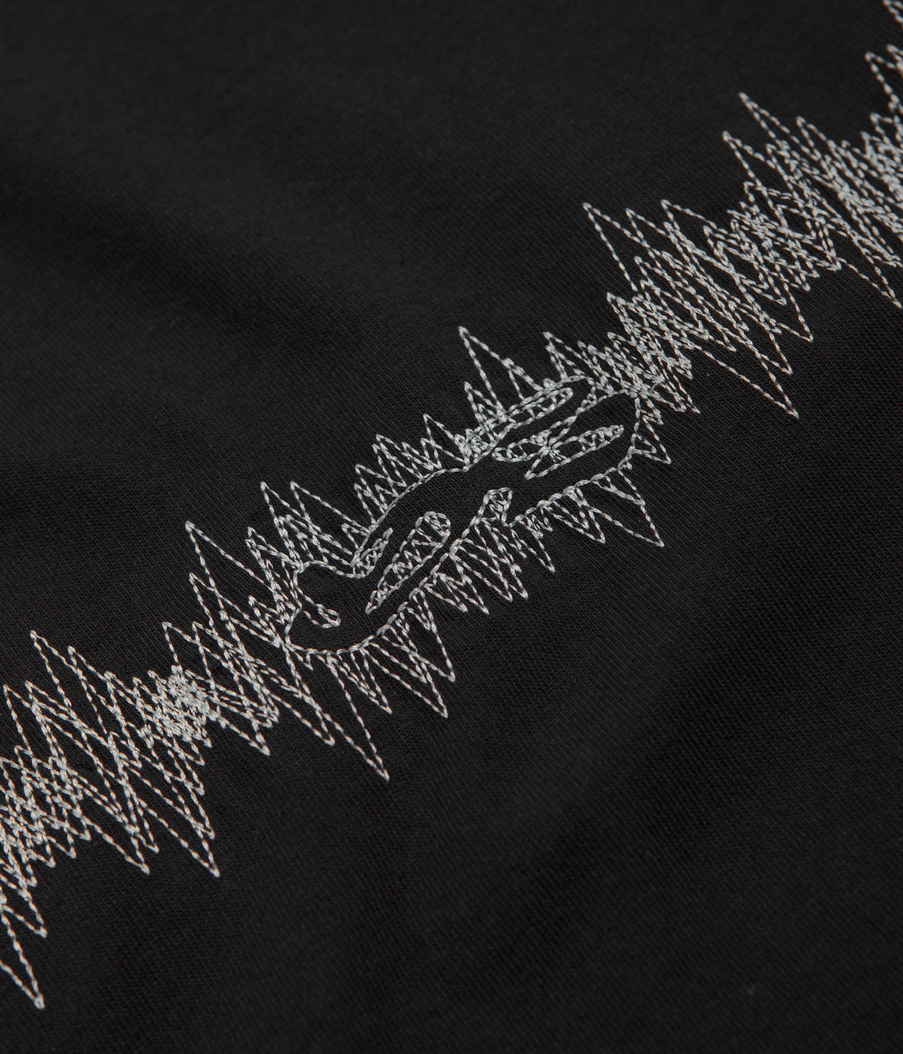 Yardsale Wave T-Shirt - Black - Image 3