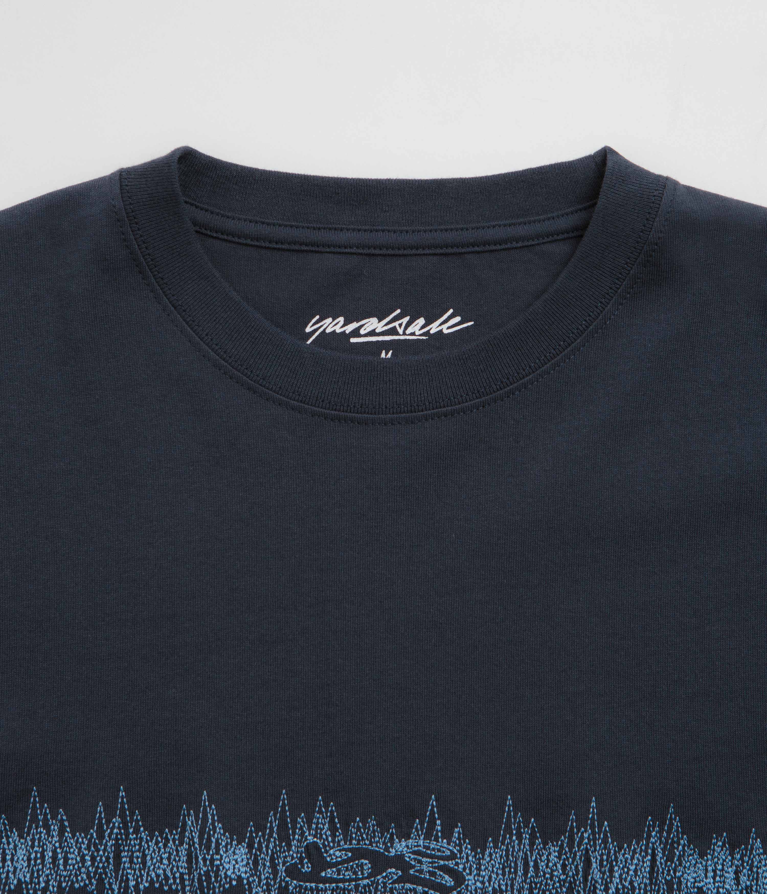 Yardsale Wave T-Shirt - Navy - Image 4