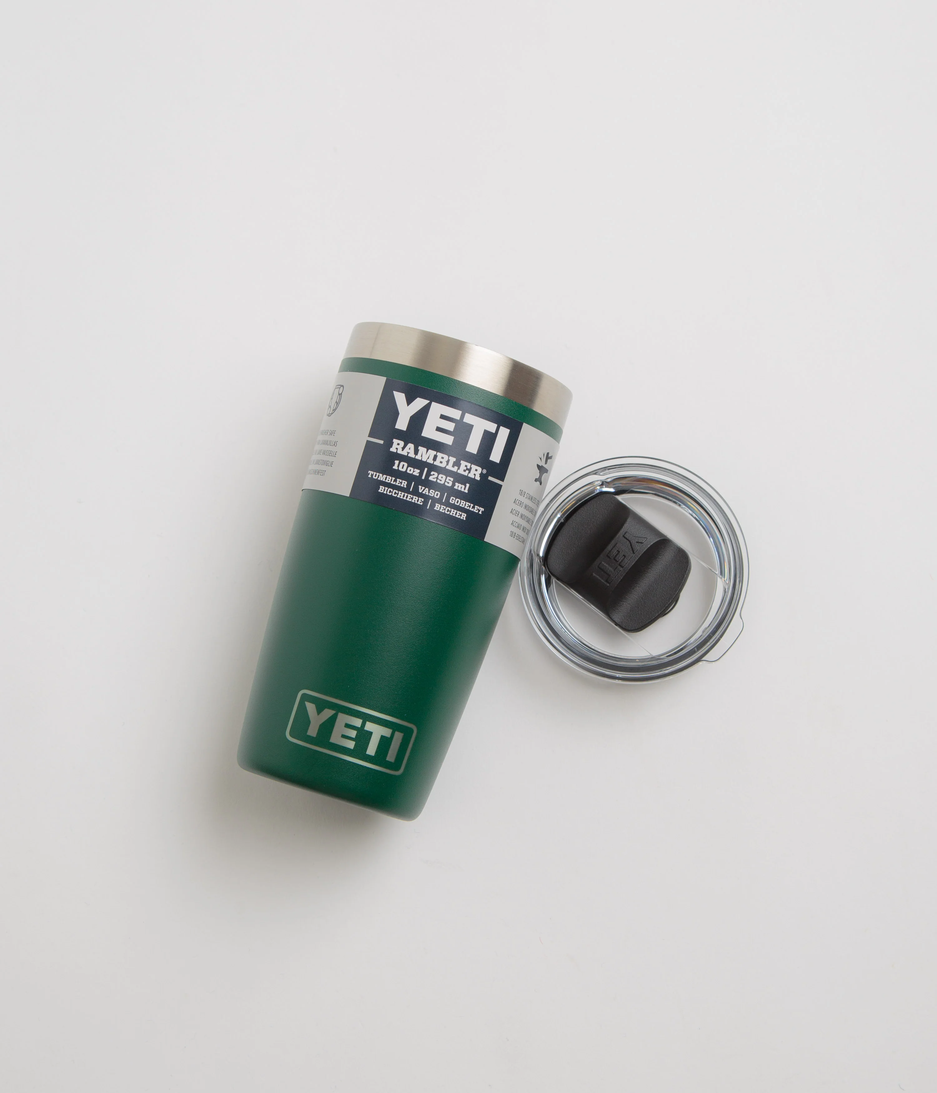 Yeti Rambler 10 Oz Tumbler - Black Forest Green - Image 5