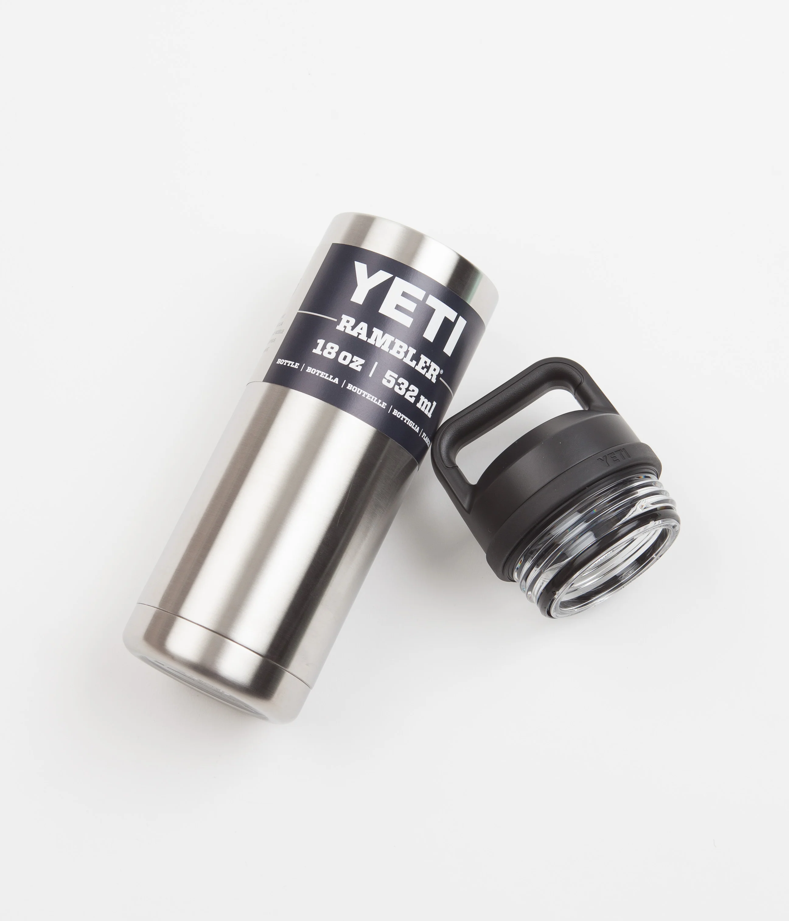 Yeti Rambler Bottle 18oz - Stainless Steel - Image 5